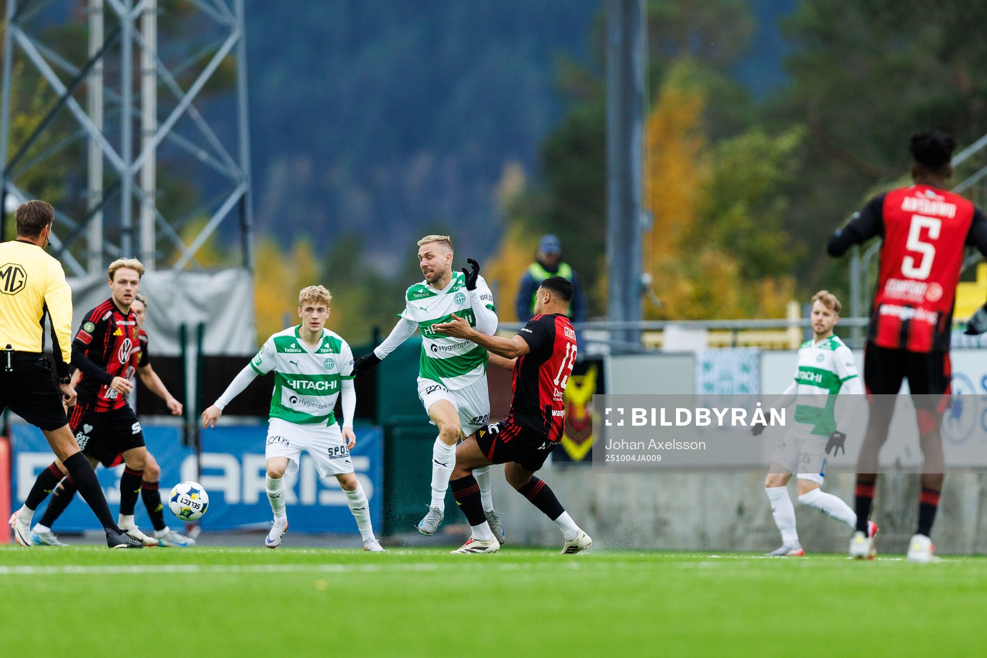 Västerås Jonathan Ring och Östersunds Gideon Granström