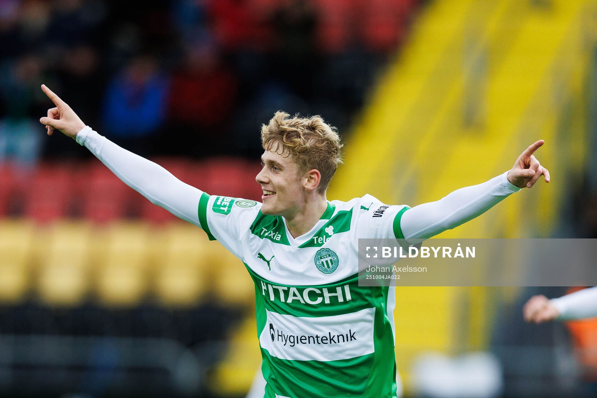 Västerås Mattias Hellisdal jublar