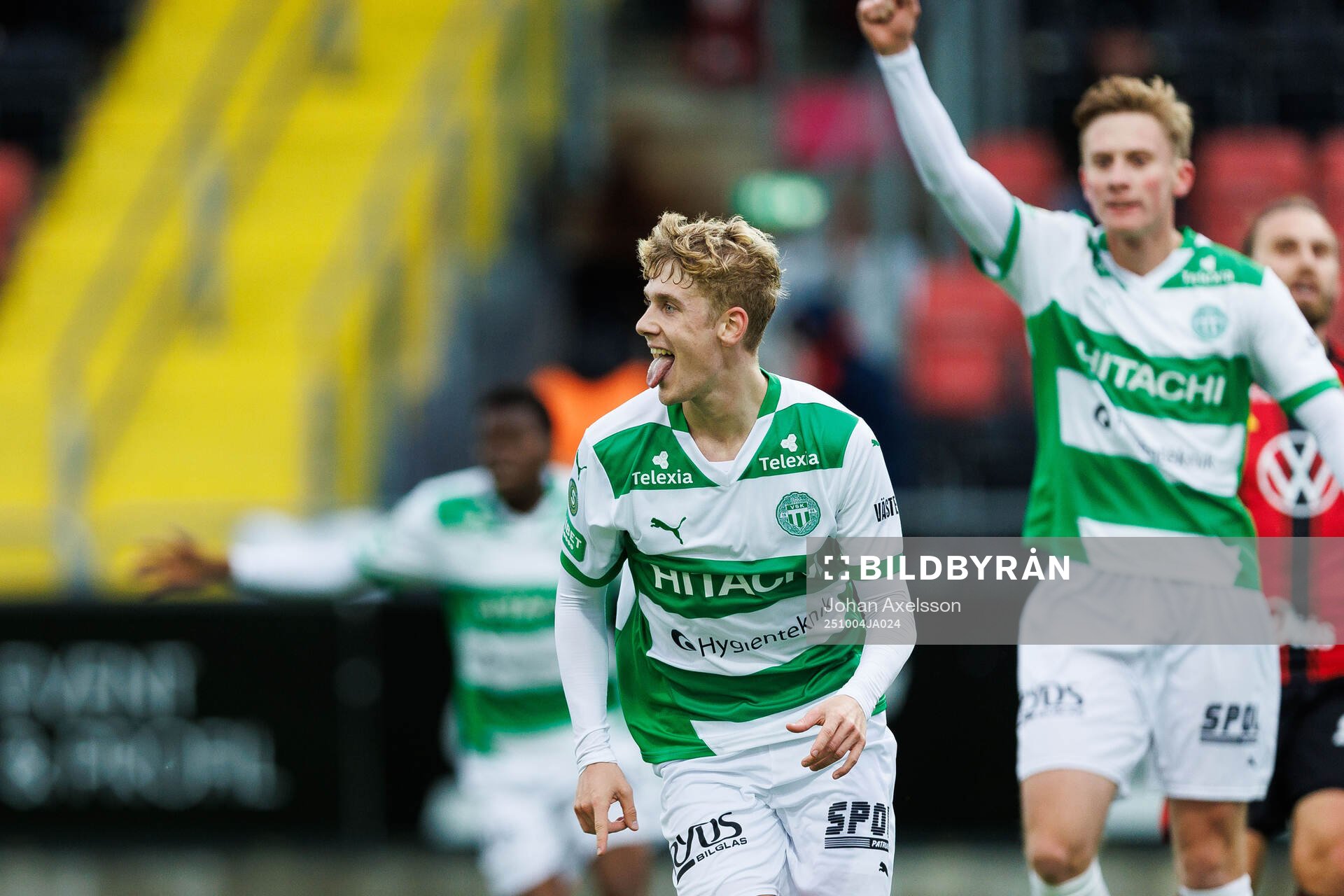 Västerås Mattias Hellisdal jublar