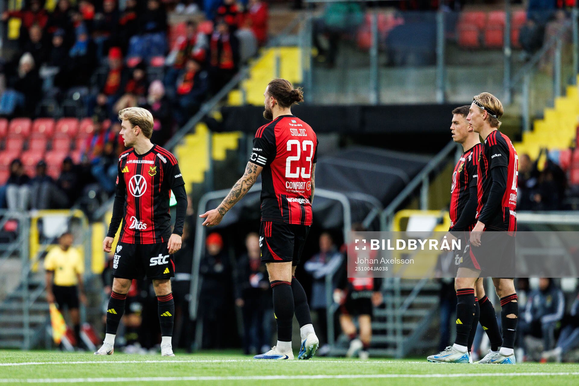 Östersunds Ali Suljic deppar