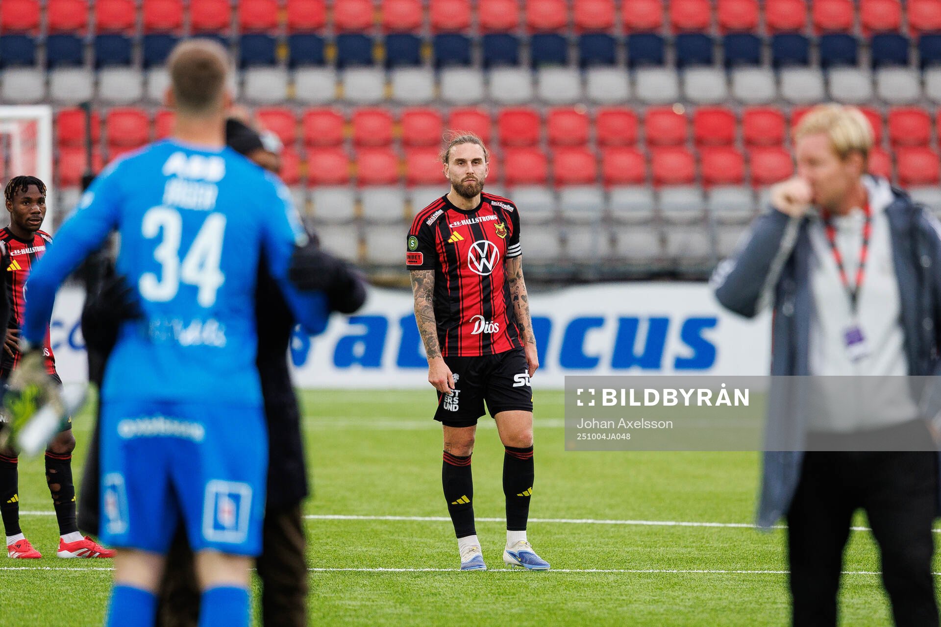 Östersunds Ali Suljic deppar
