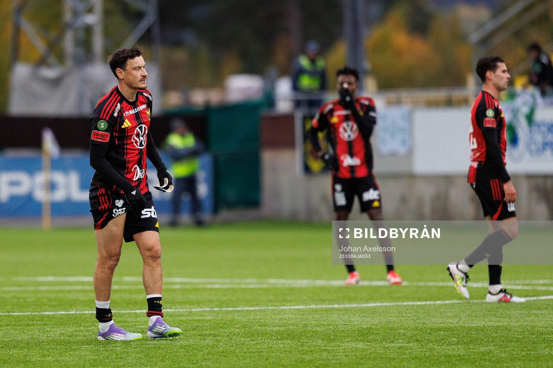 Östersunds Jamie Ryan Hopcutt deppar