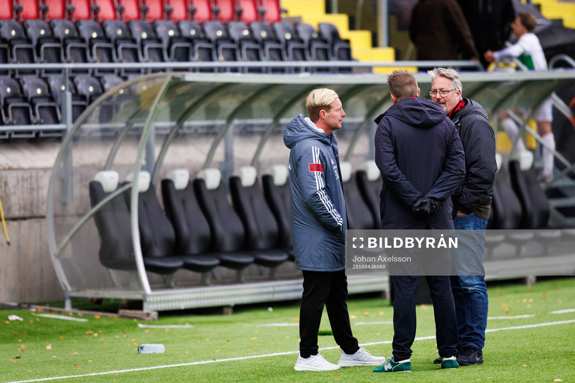 Östersunds sportchef Stefan Lundin, styrelseledamot Anders
