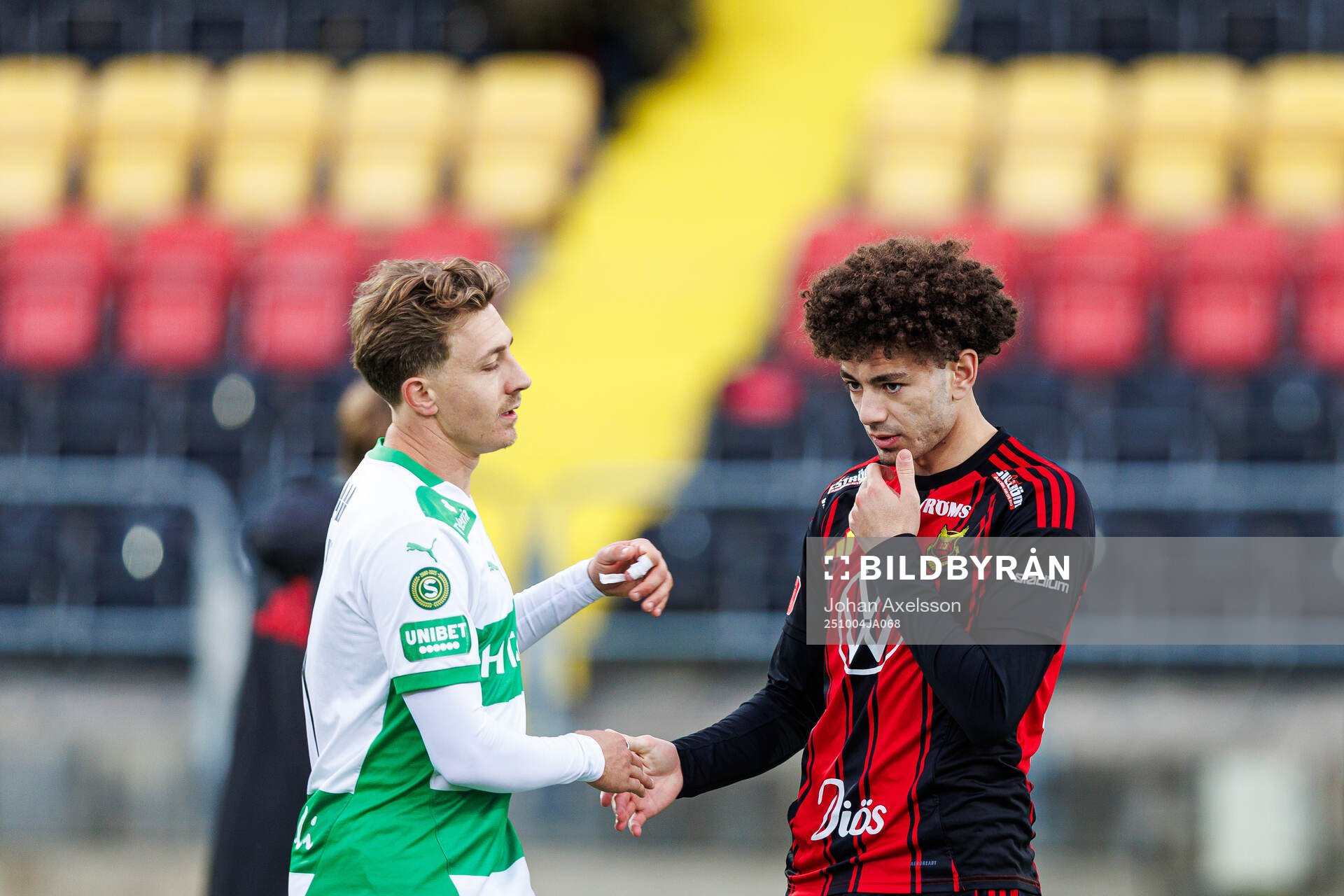 Östersunds Ziad Ghanoum deppar