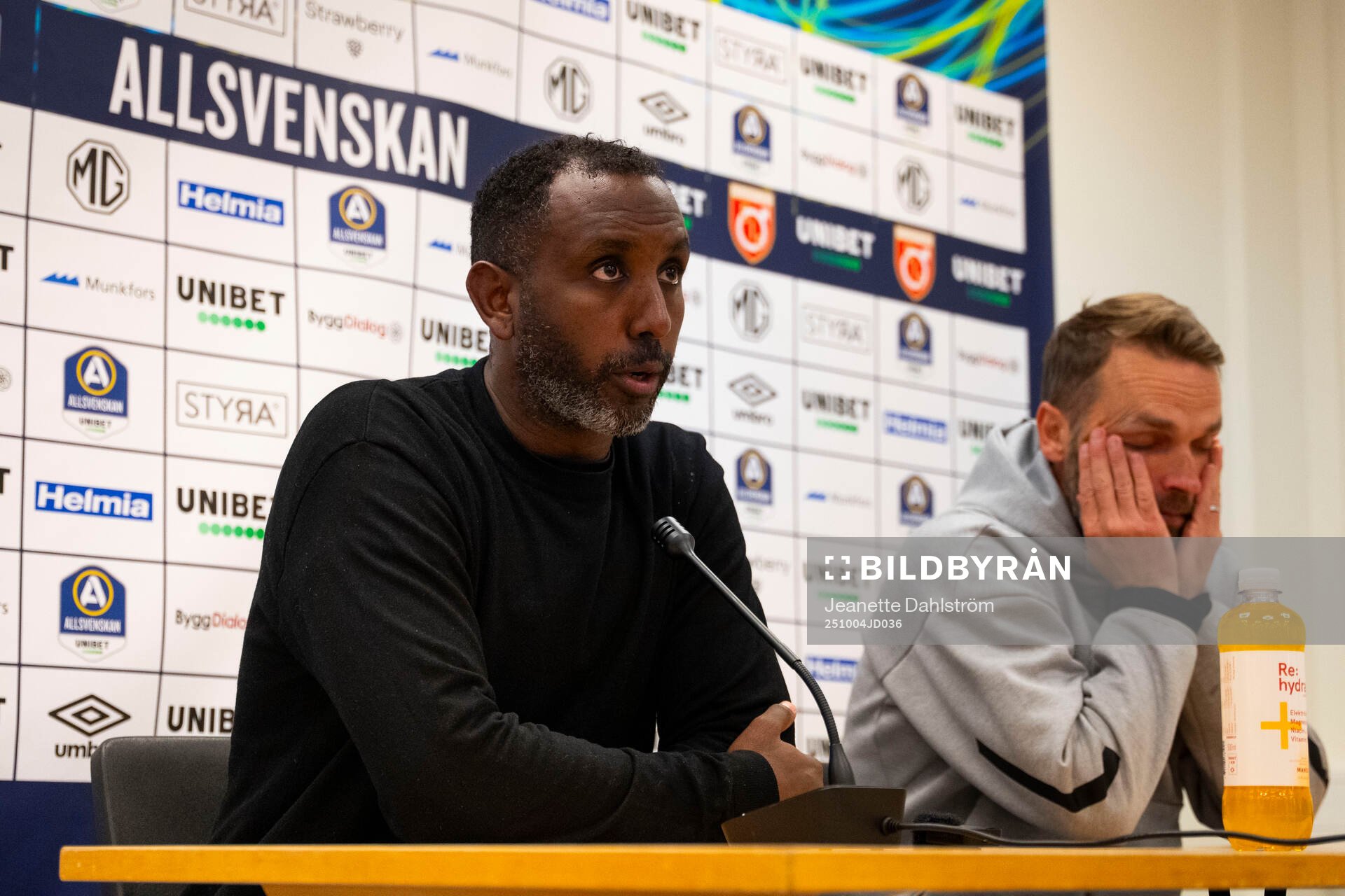 Degerfors Huvudtränare Henok Goitom
