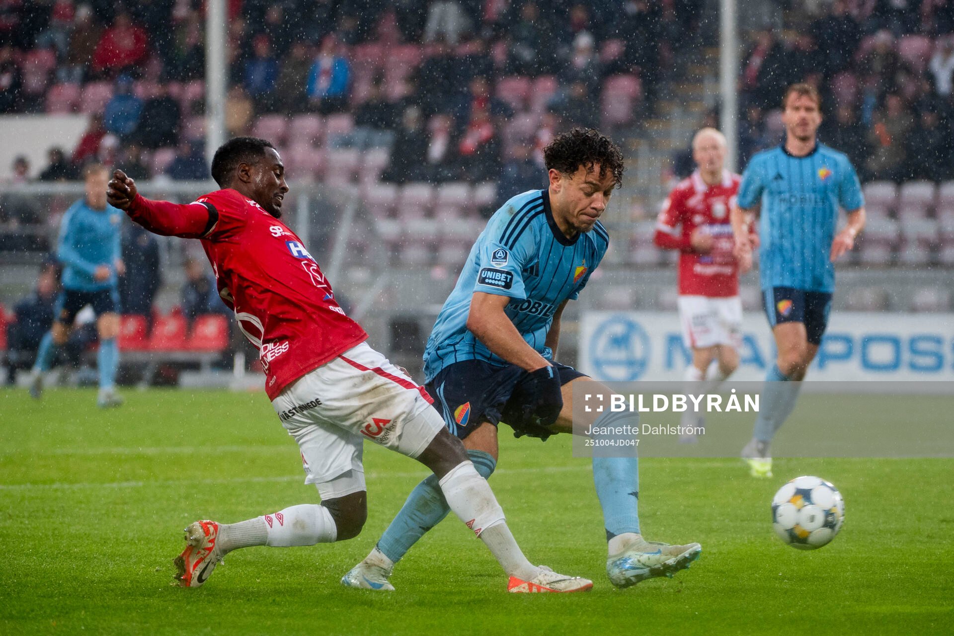 Degerfors Nahom Netabay och Mikael Anderson