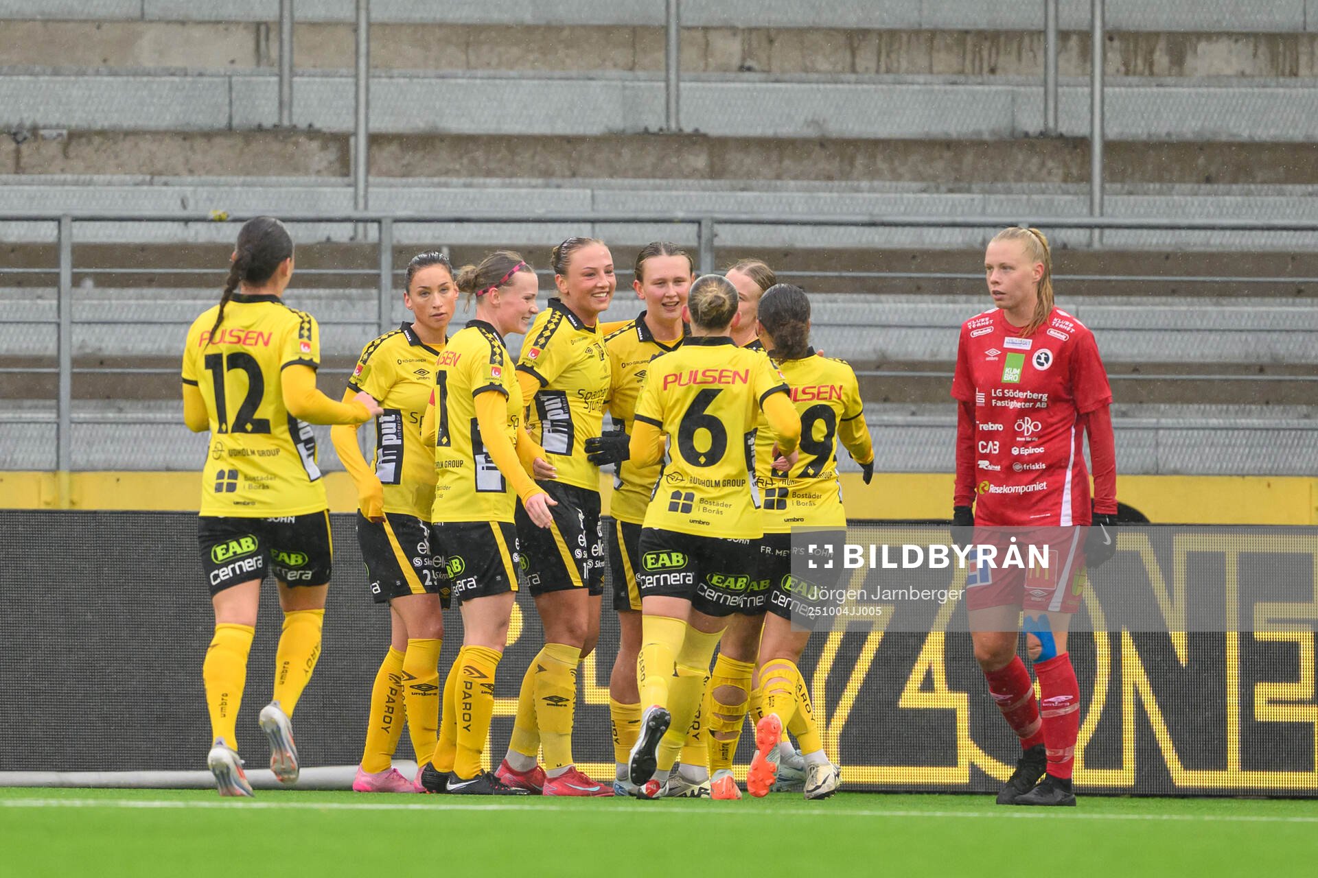 Elfsborgs spelare jublar