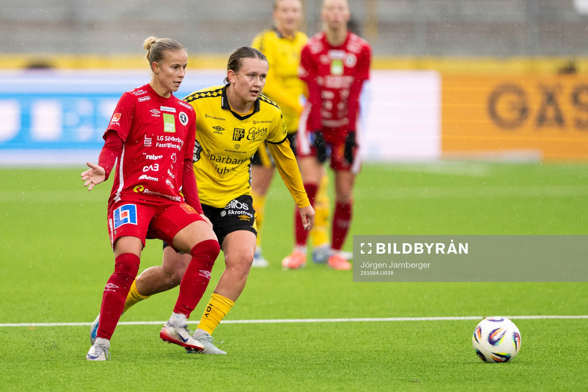 KIF Örebros Demi Pierre och Elfsborgs Ellen Nilsson