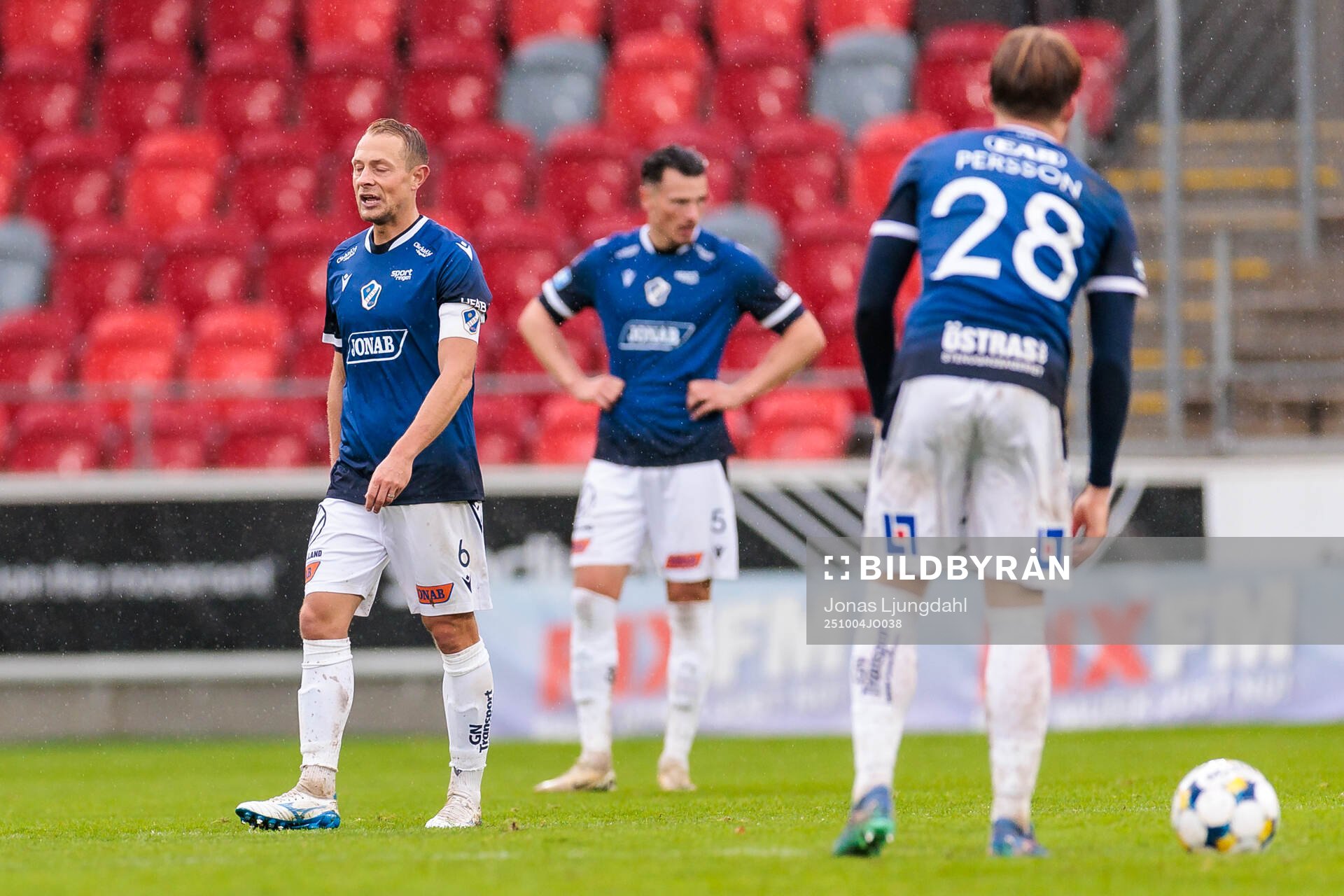 Halmstads Joel Allansson deppar