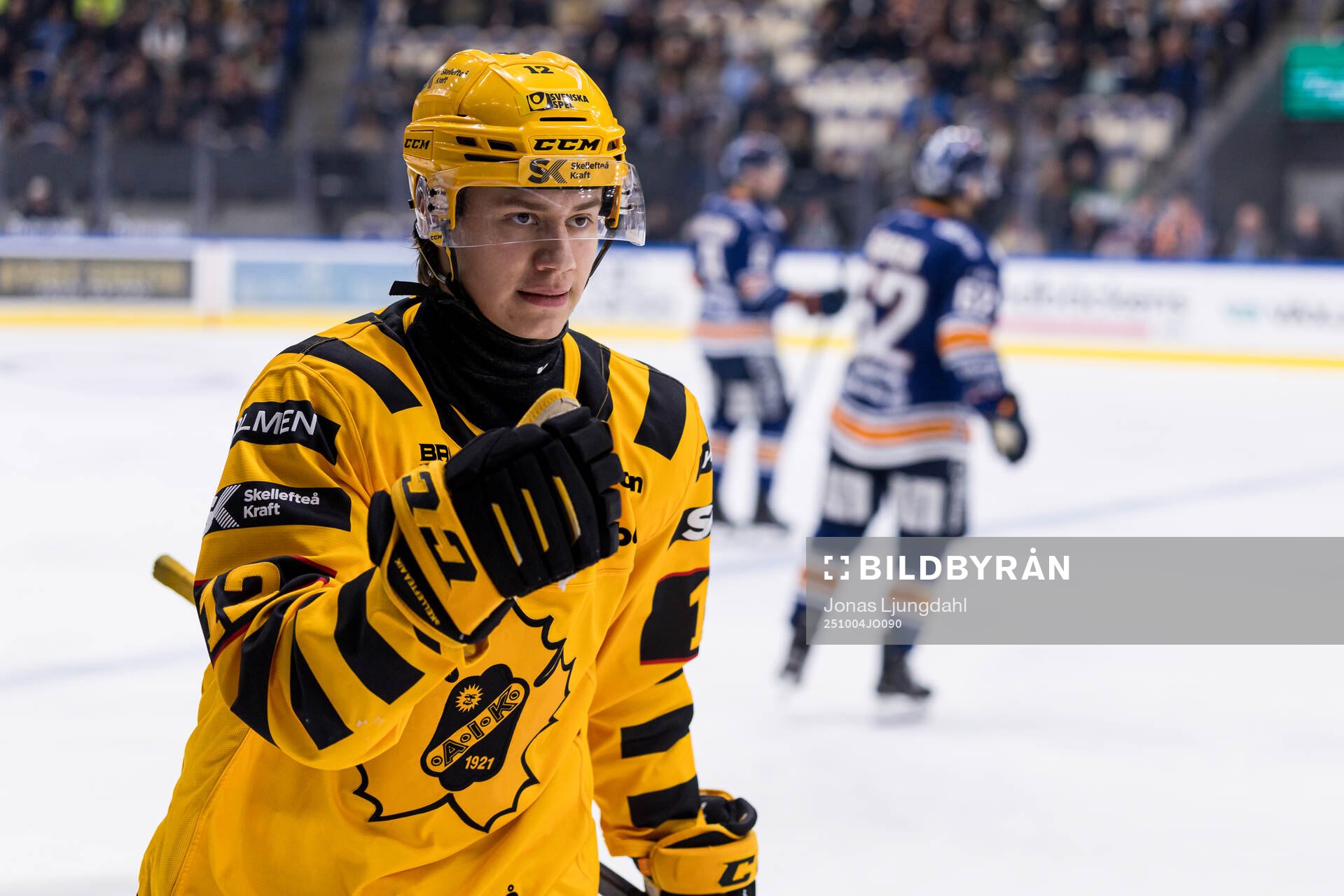 Skellefteås Valter Lindberg jublar