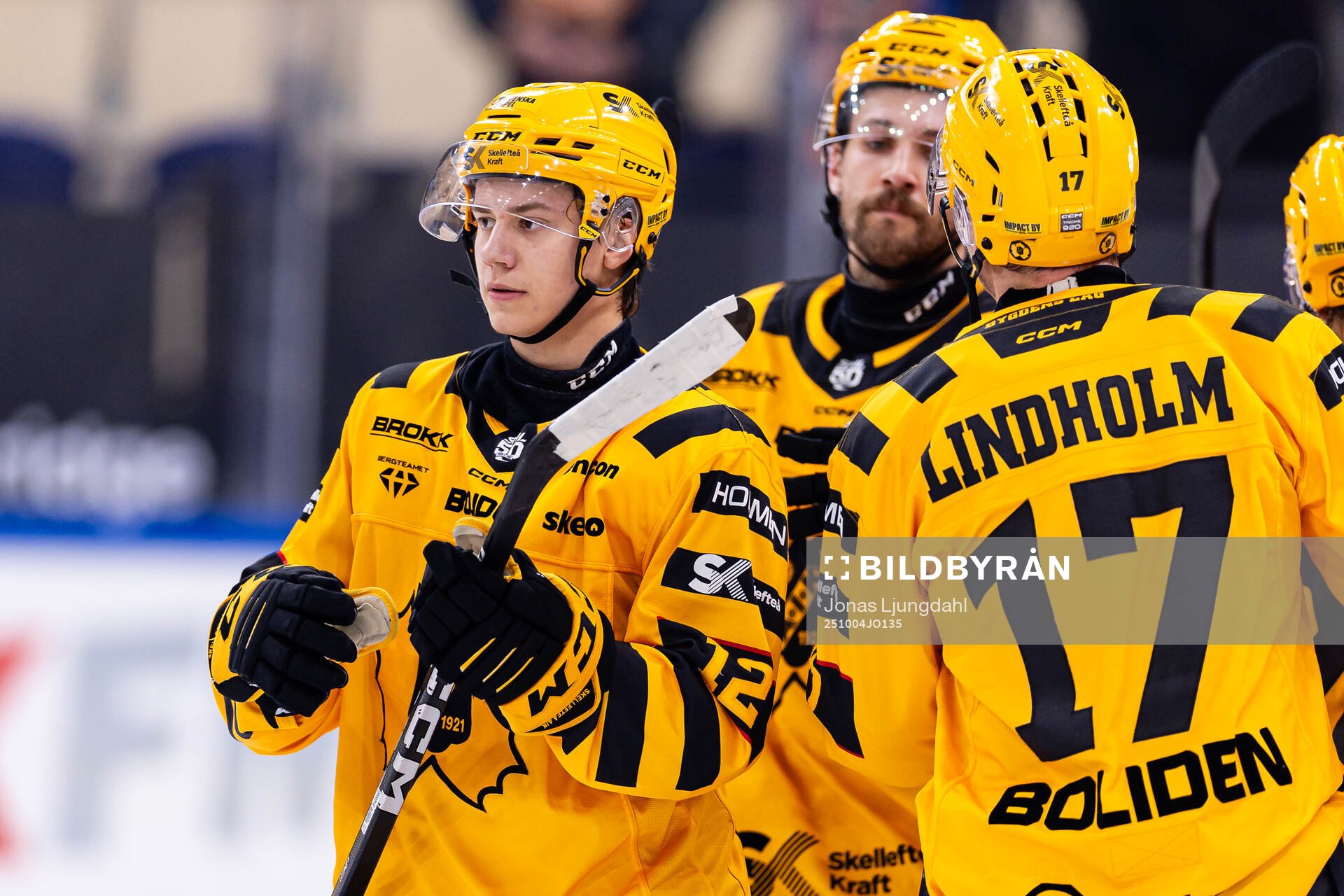 Skellefteås Valter Lindberg jublar