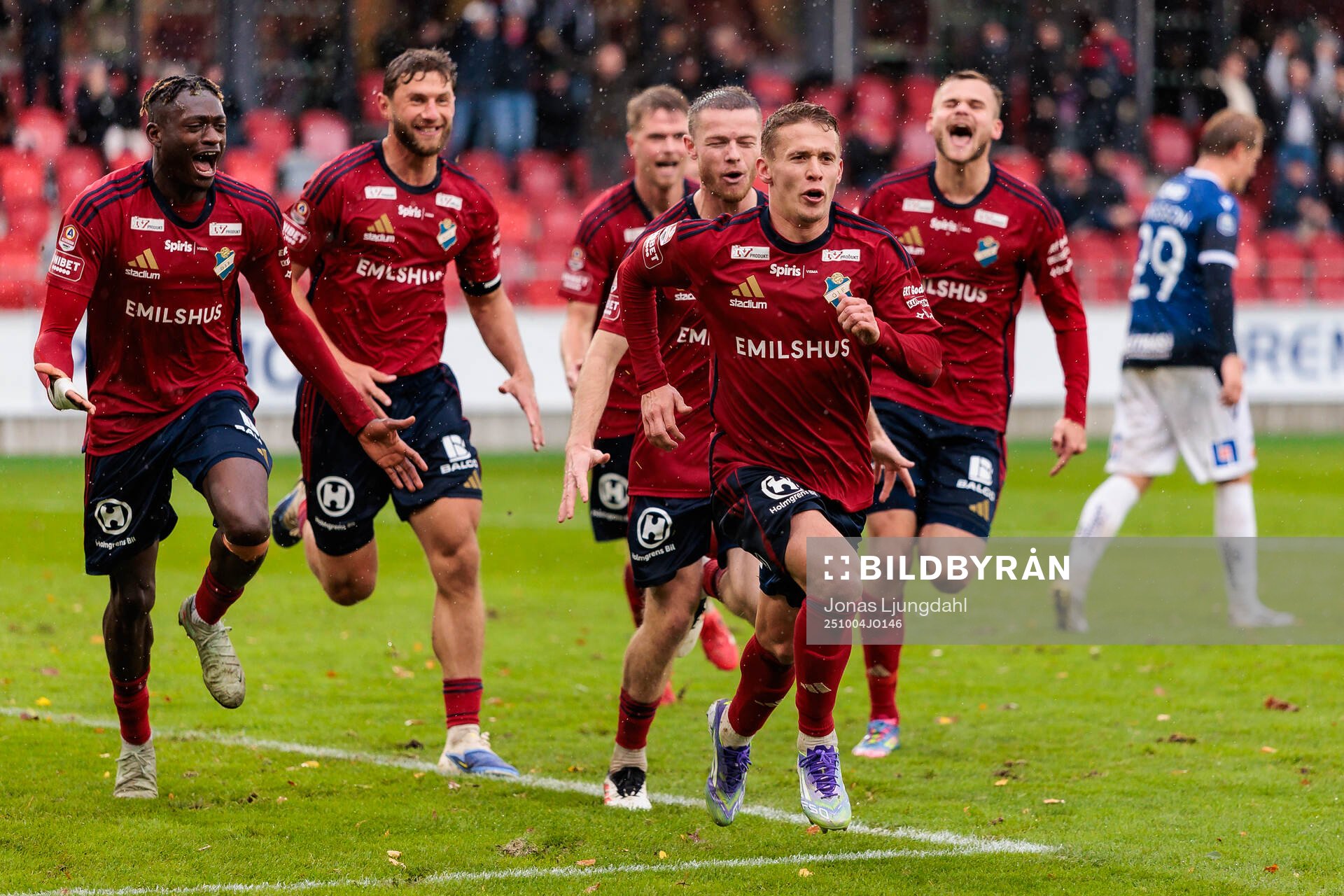 Östers Kingsley Gyamfi, Alibek Aliev, Daniel Ljung, Anssi