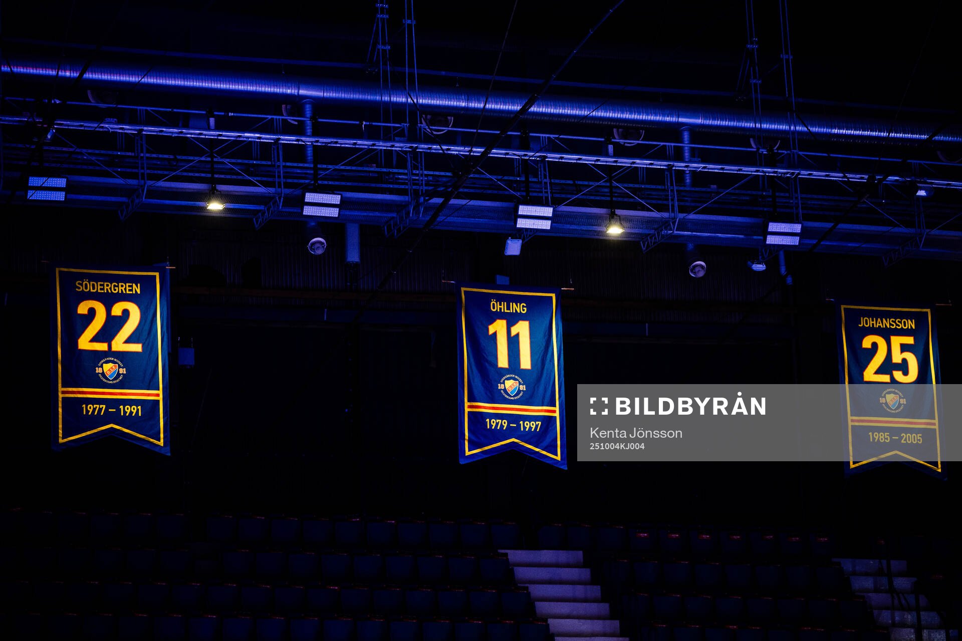 Vepor i taket på Hovet för Djurgårdens legendarer Håkan