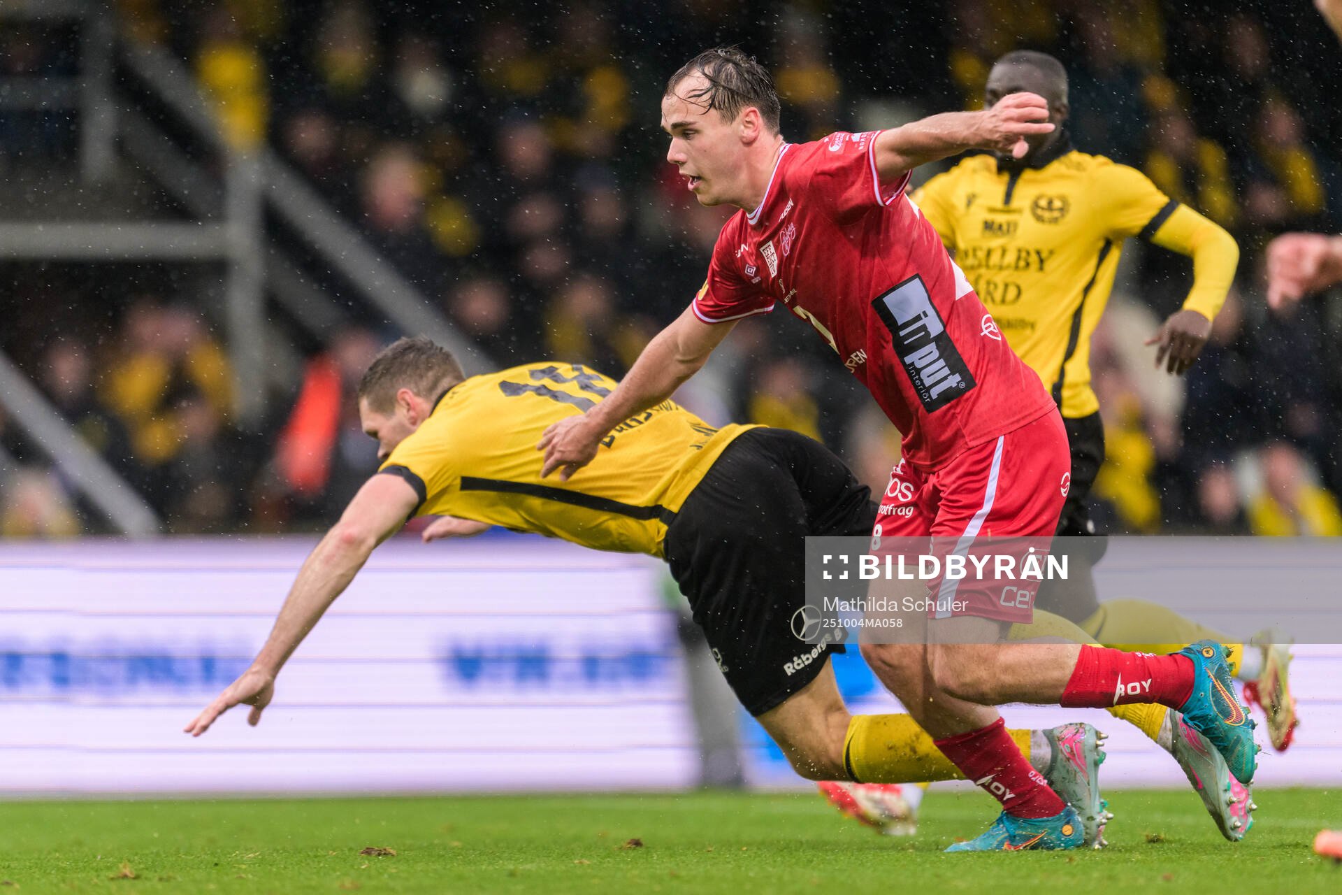 Mjällbys Jacob Bergström och Elfsborgs Frode Aronsson