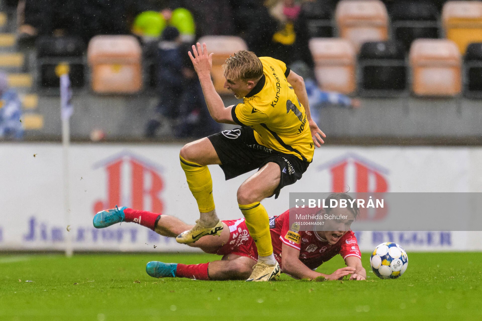 Mjällbys Herman Johansson och Elfsborgs Frode Aronsson