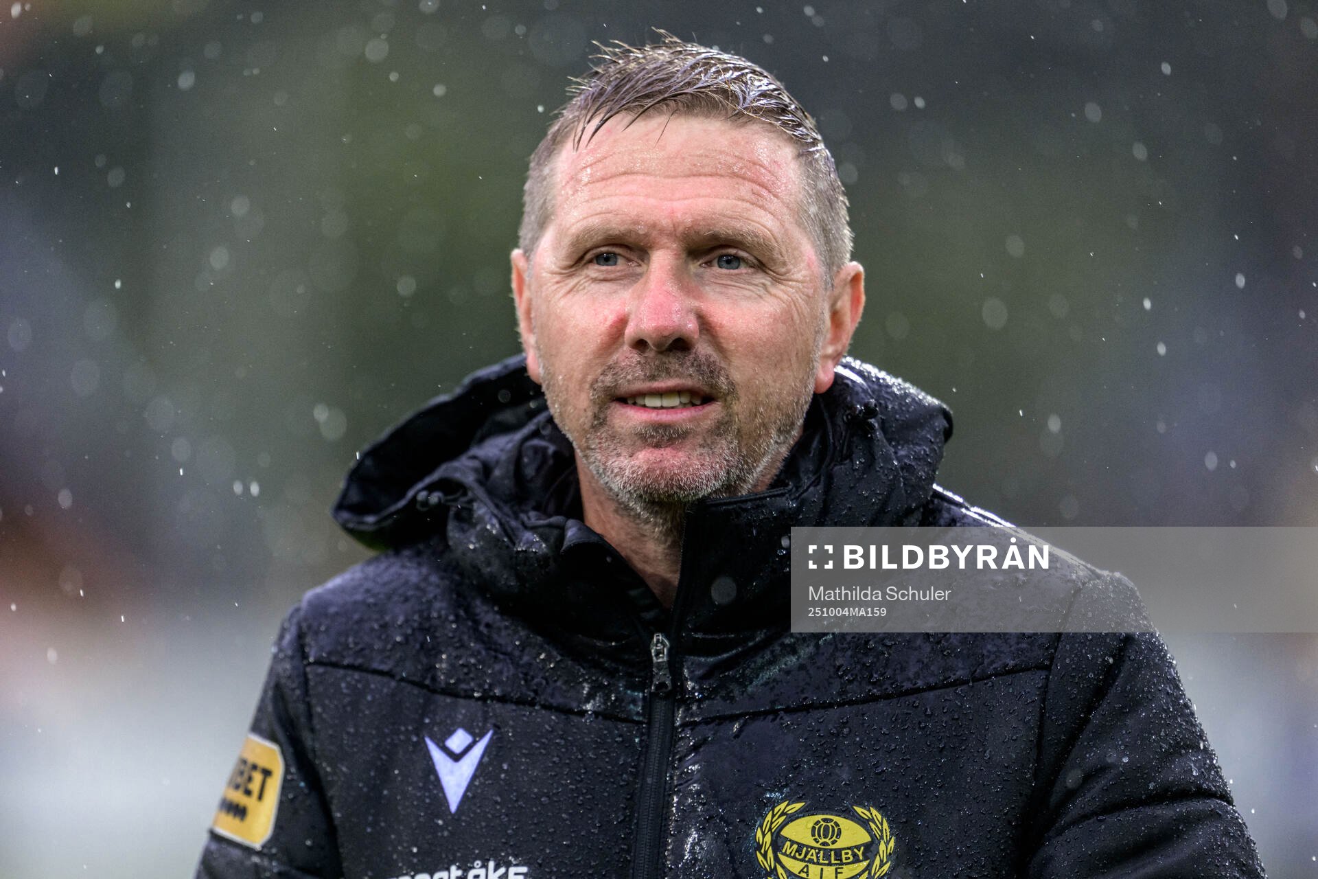 Mjällbys players manager Patrik Andersson