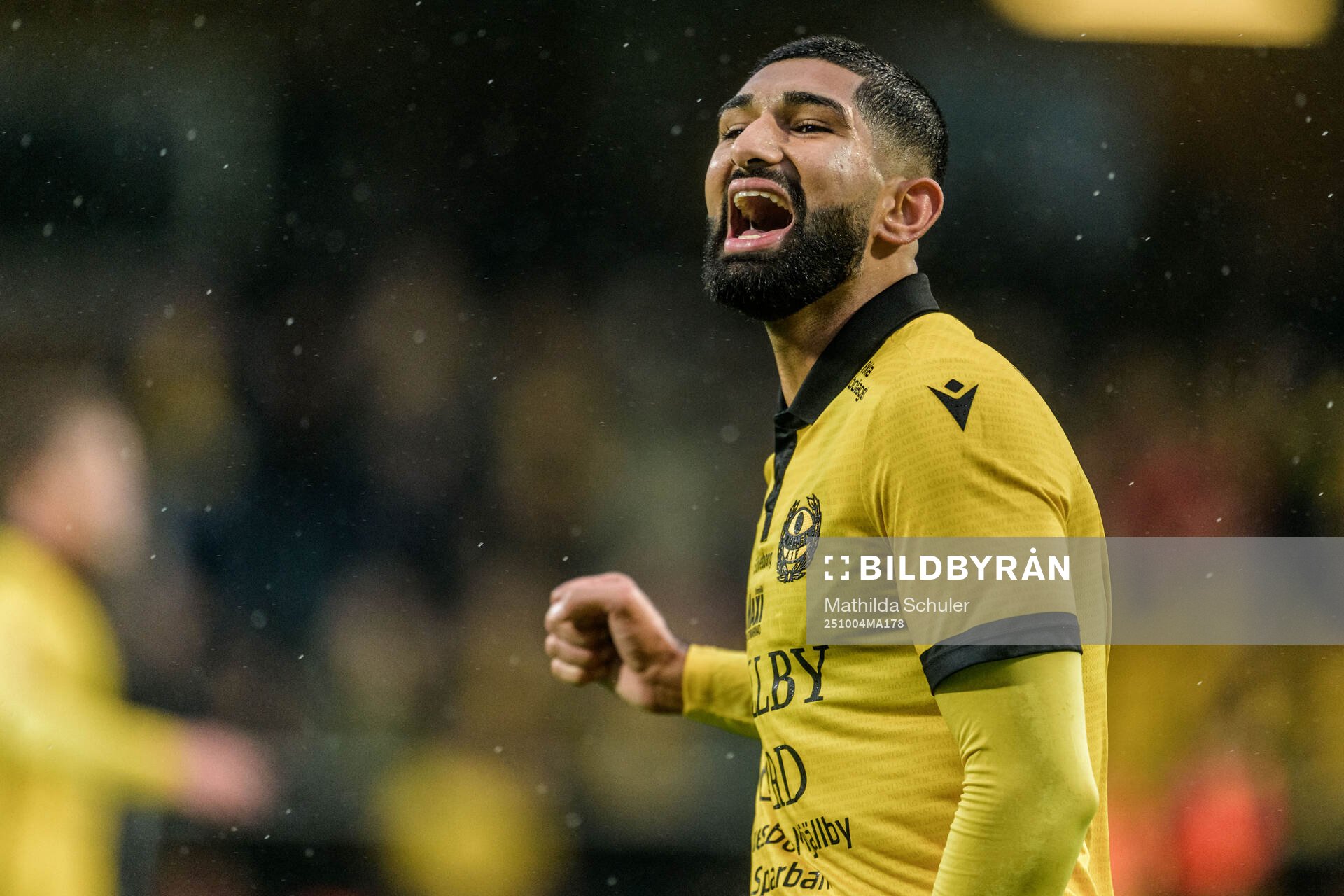 Mjällbys Abdullah Iqbal jublar