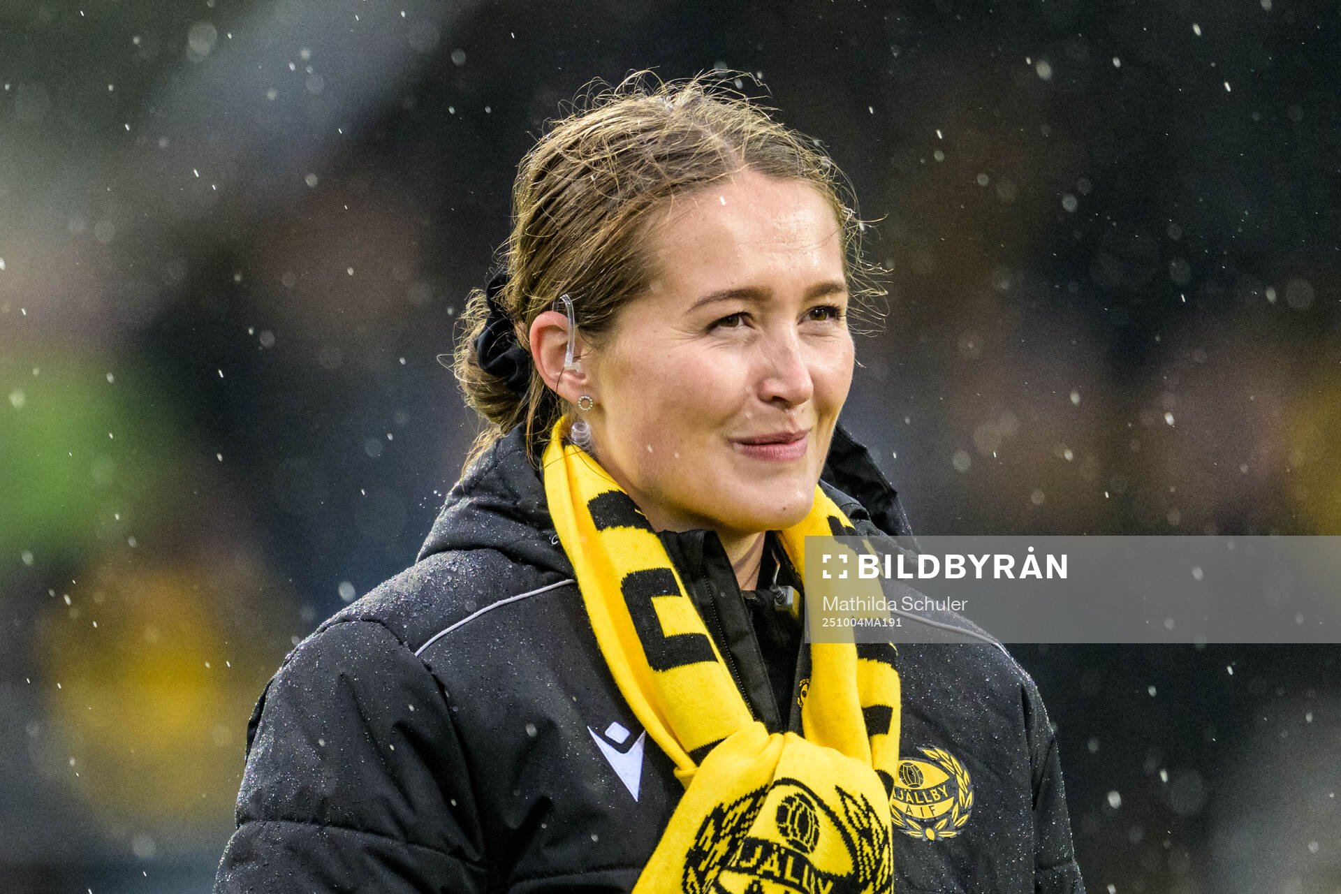 Mjällbys event- och hållbarhetsansvarig Klara Borstam
