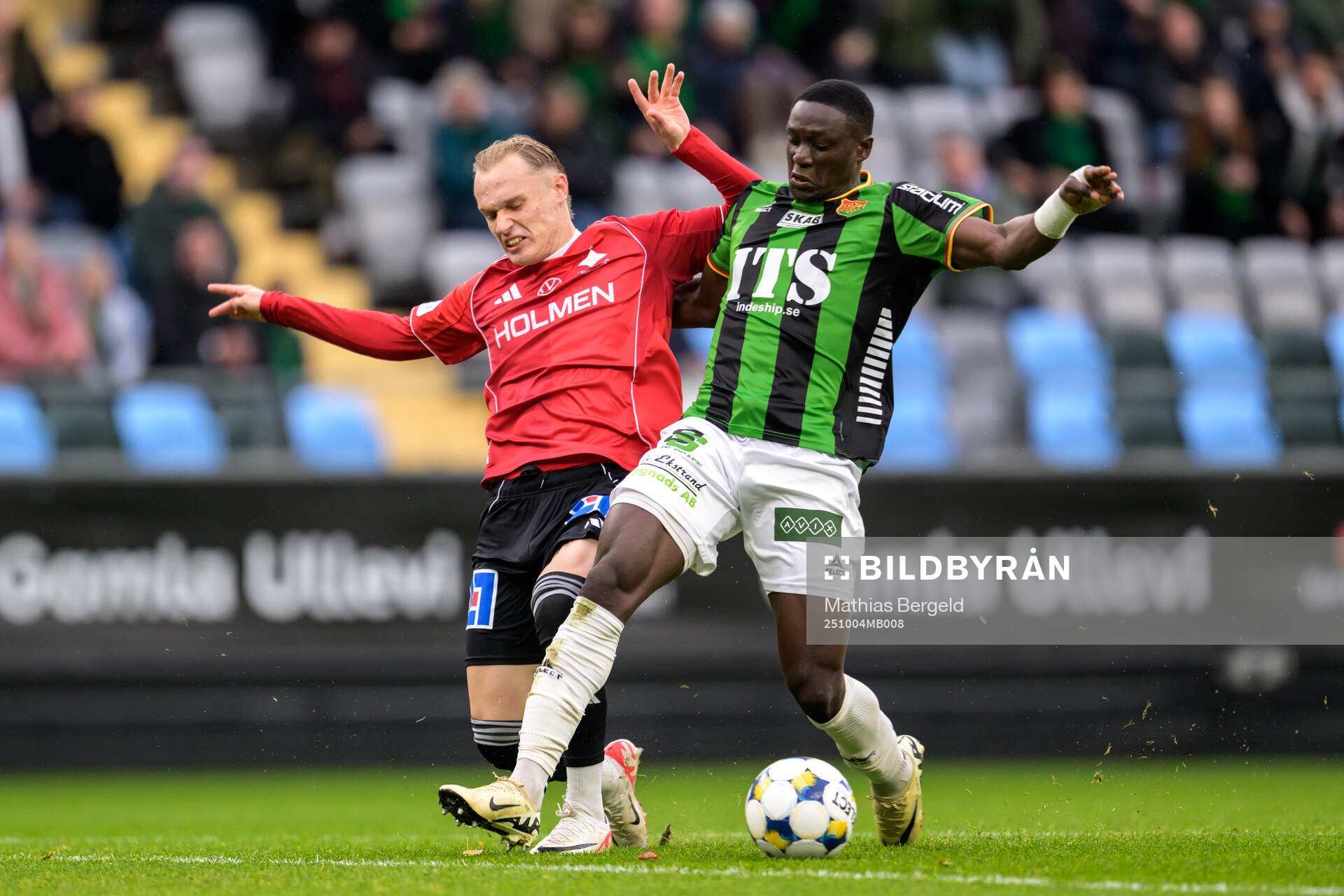 IFK Norrköpings Marcus Baggesen och GAIS Ibrahim Diabate