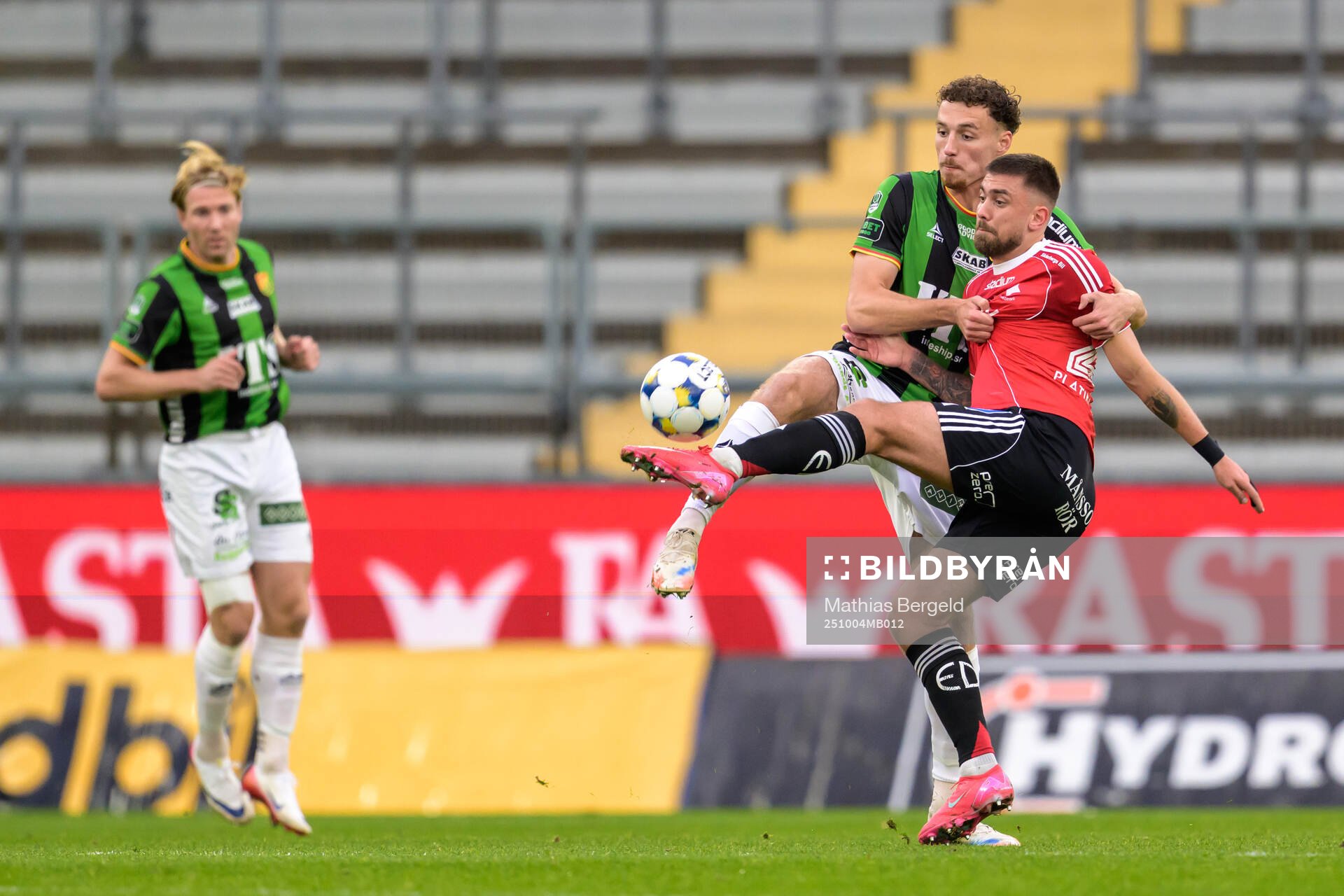 GAIS Anes Cardaklija och IFK Norrköpings Tim Prica