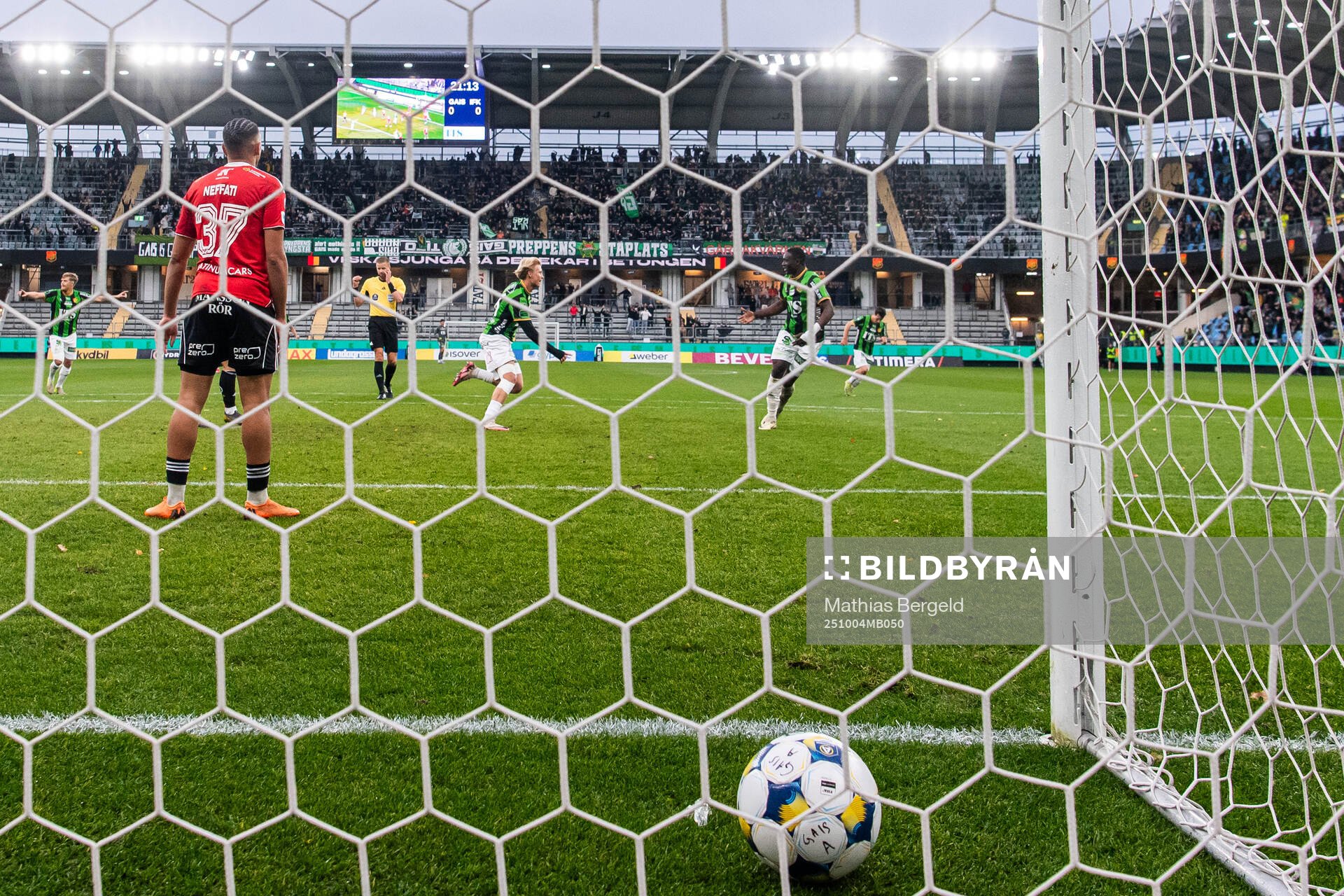 GAIS Rasmus Niklasson Petrovic jublar