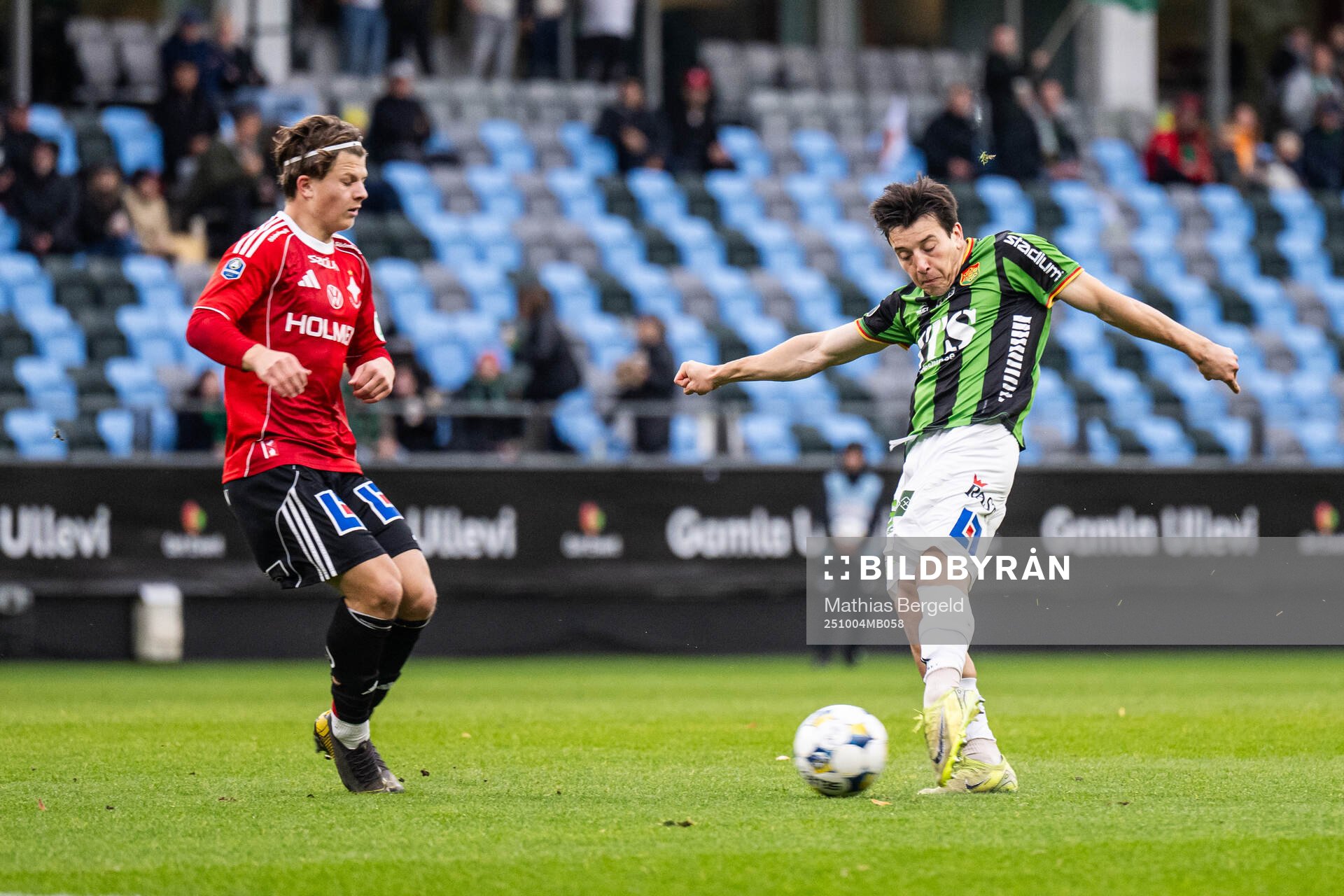 IFK Norrköpings Axel Brönner och GAIS Matteo de Brienne
