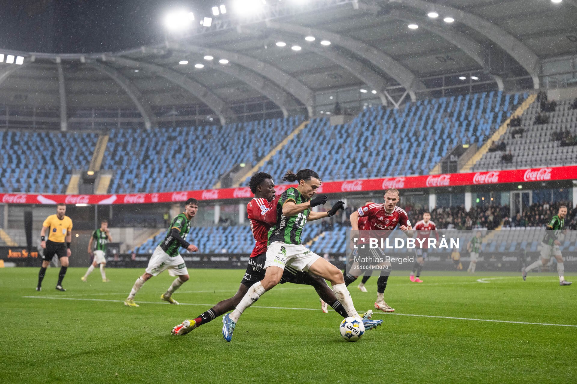 IFK Norrköpings Abdoulie Tamba och GAIS Amin Boudri
