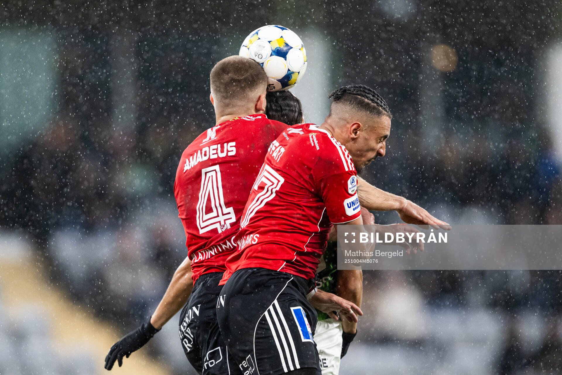 IFK Norrköpings Amadeus Sögaard och Moutaz Neffati