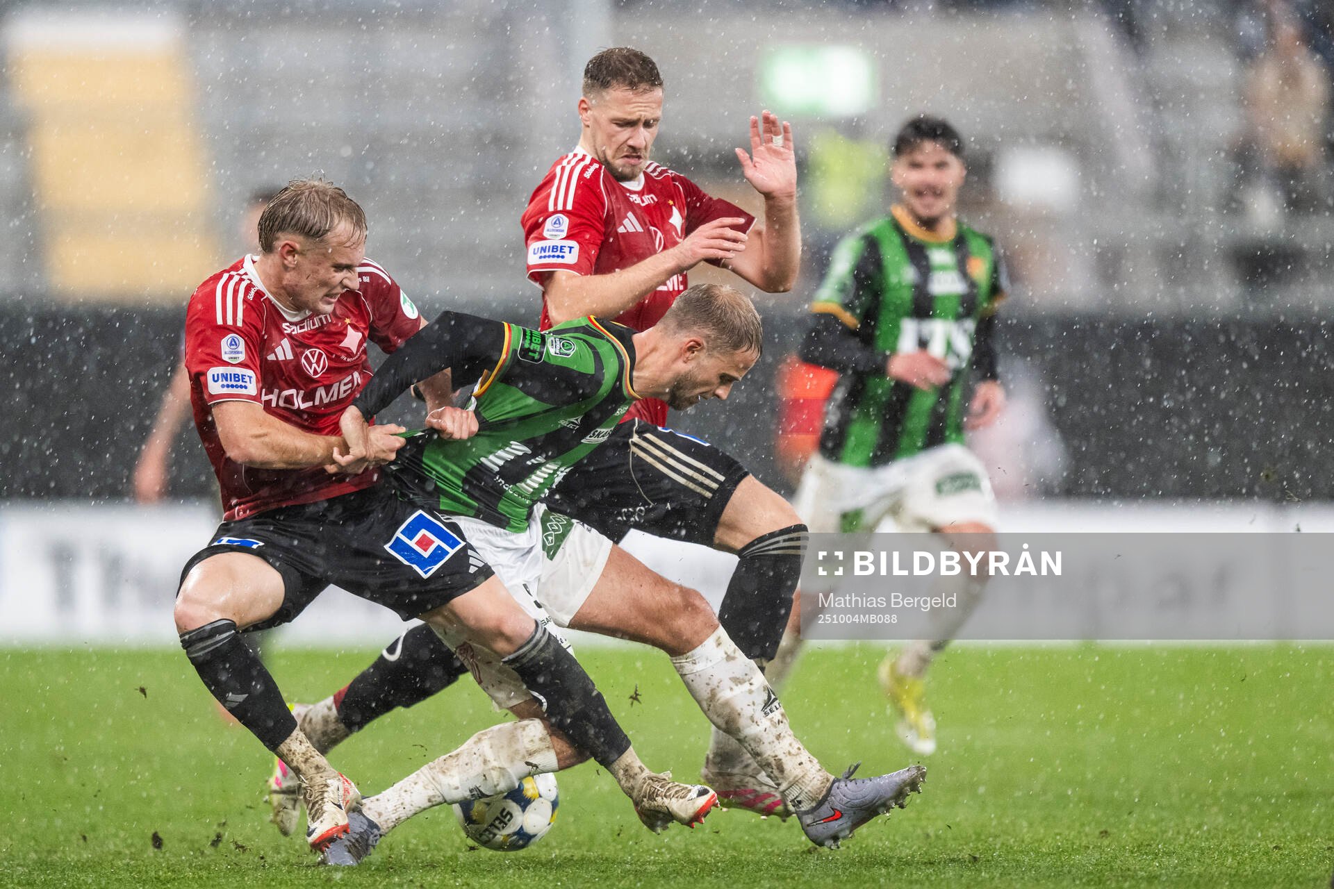 IFK Norrköpings Marcus Baggesen och Kevin Höög Jansson