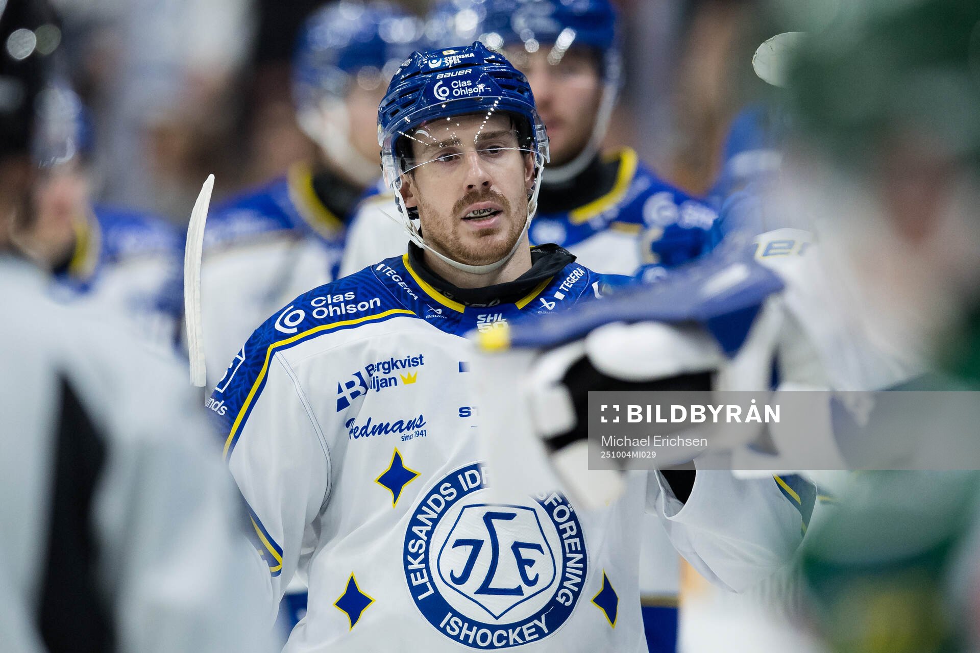 Leksands Matt Caito jublar