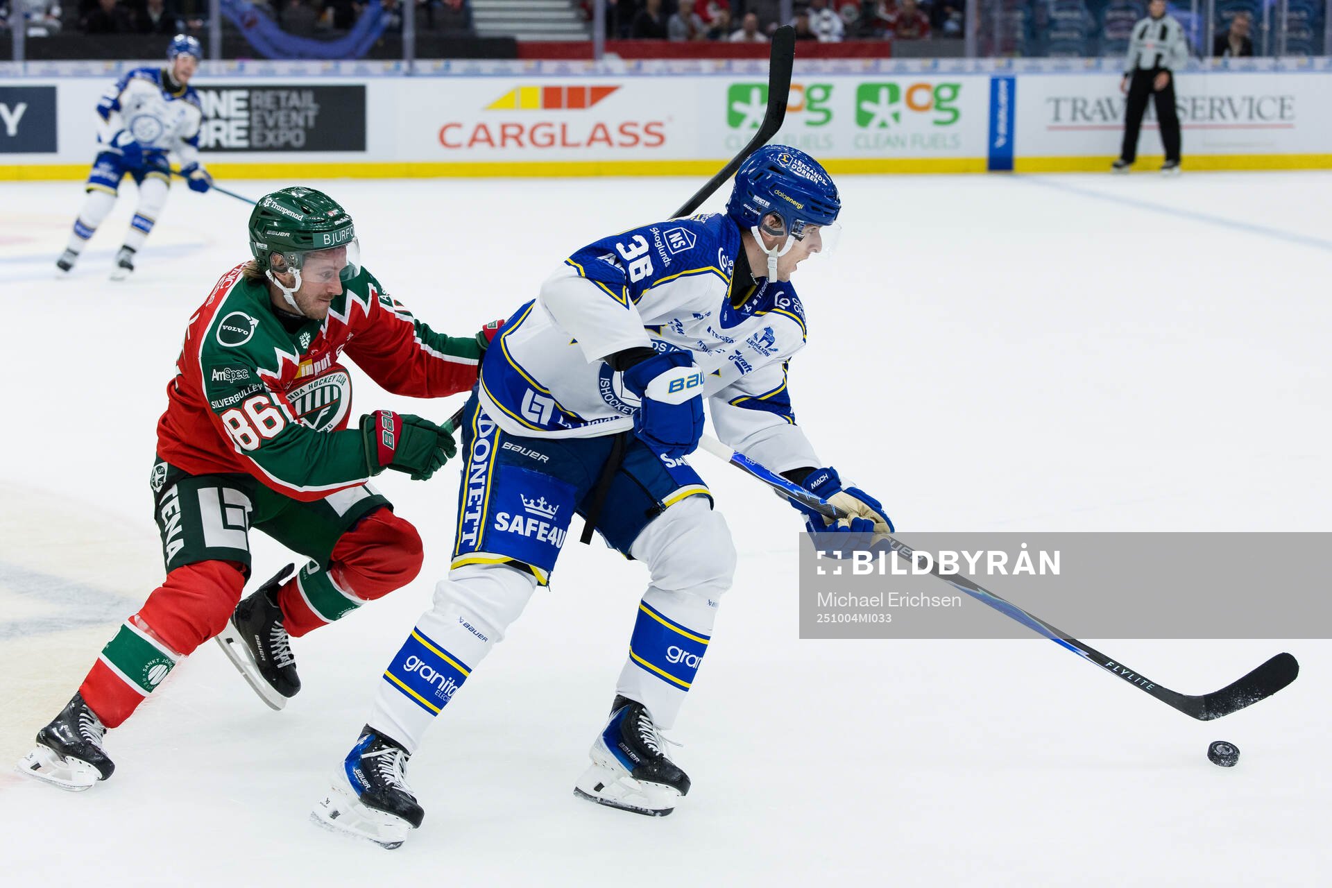 Frölundas Erik Thorell och Leksands Stefan Milosevic