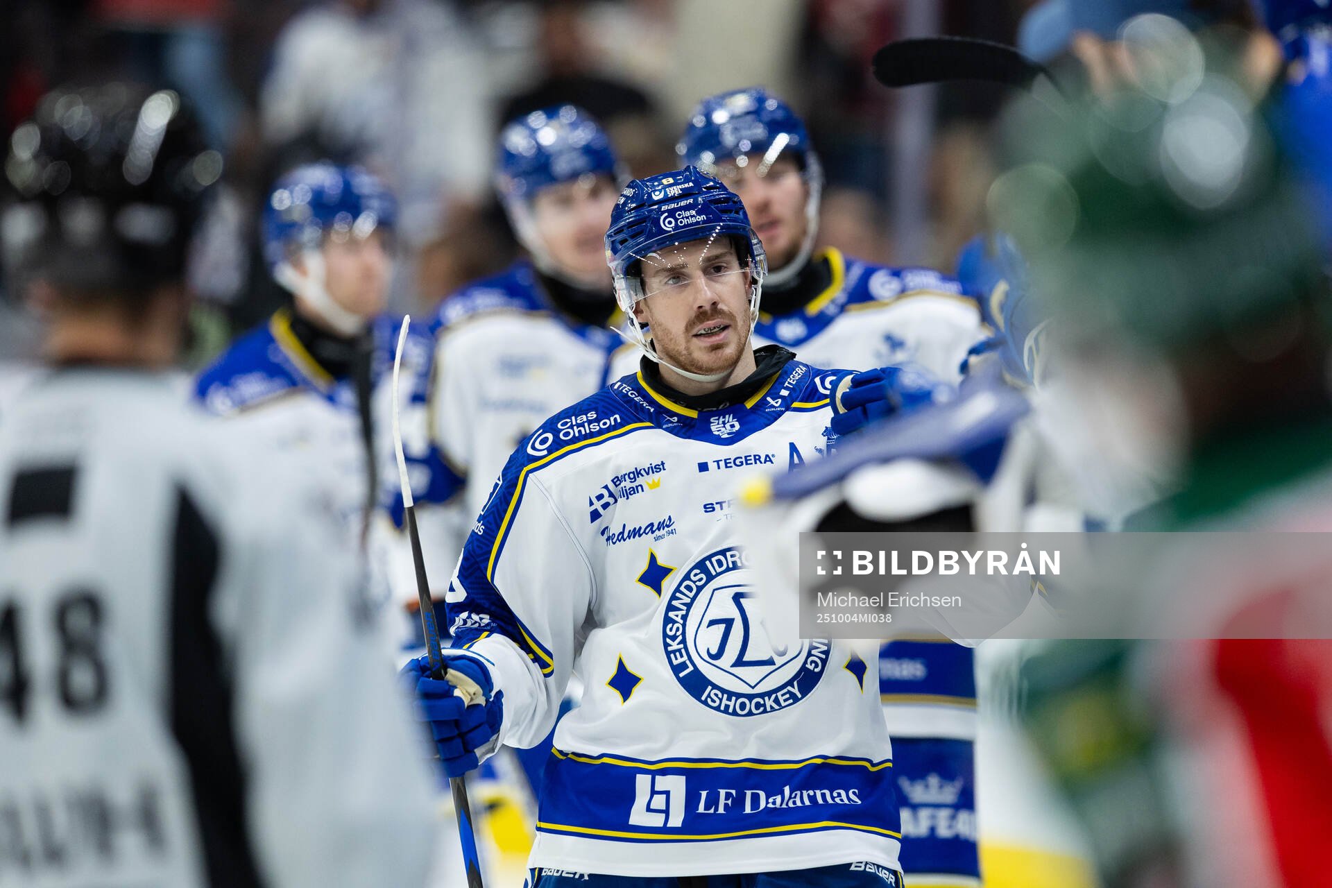 Leksands Matt Caito jublar