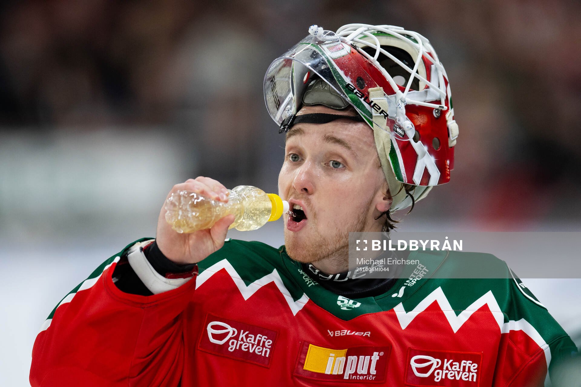 Frölundas målvakt Tobias Normann