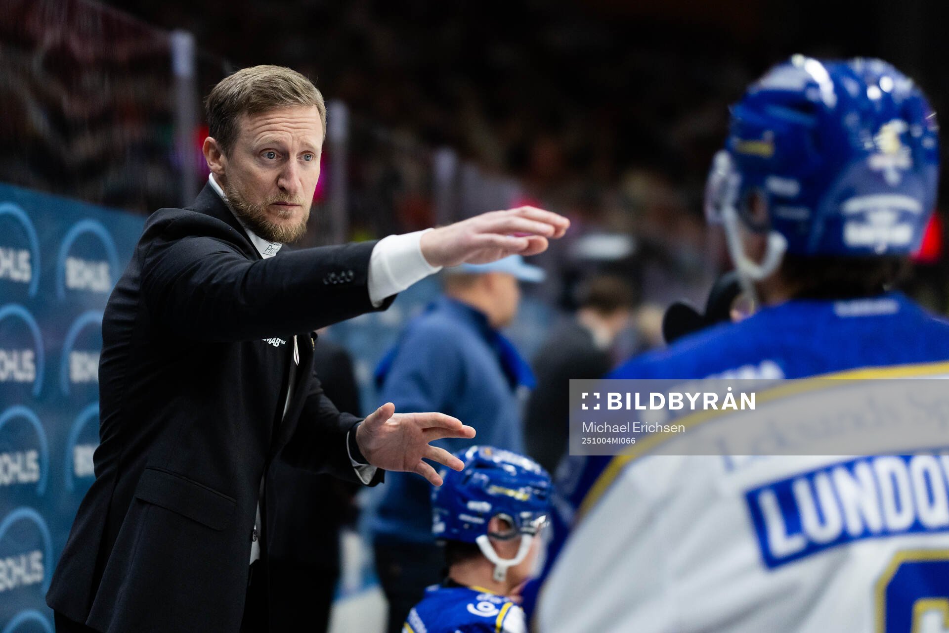 Leksands assisterande tränare David Printz