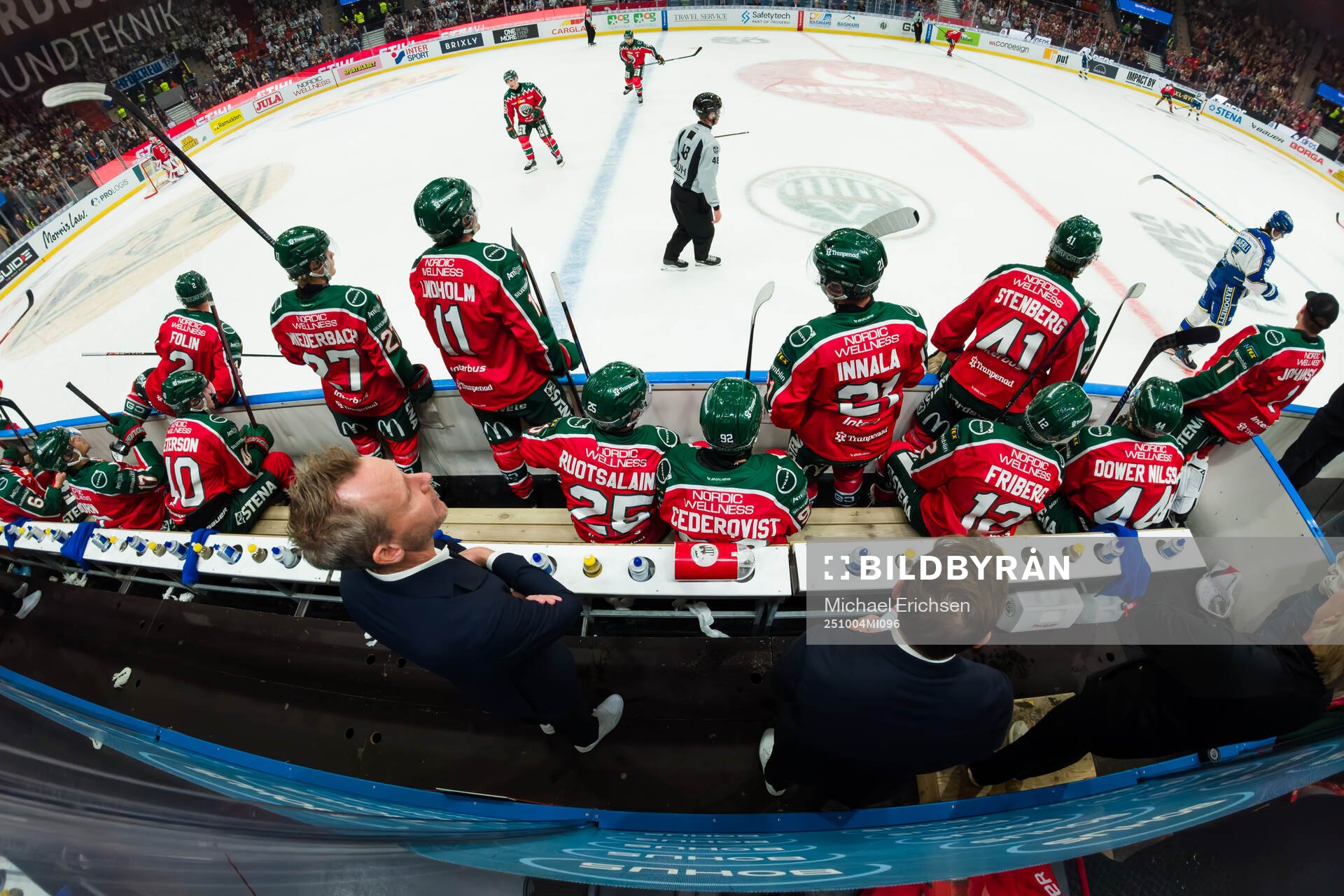 Frölundas tränare Robert Ohlsson