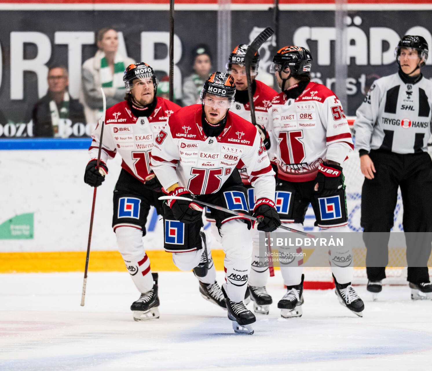 Örebros Christopher Mastomäki jublar