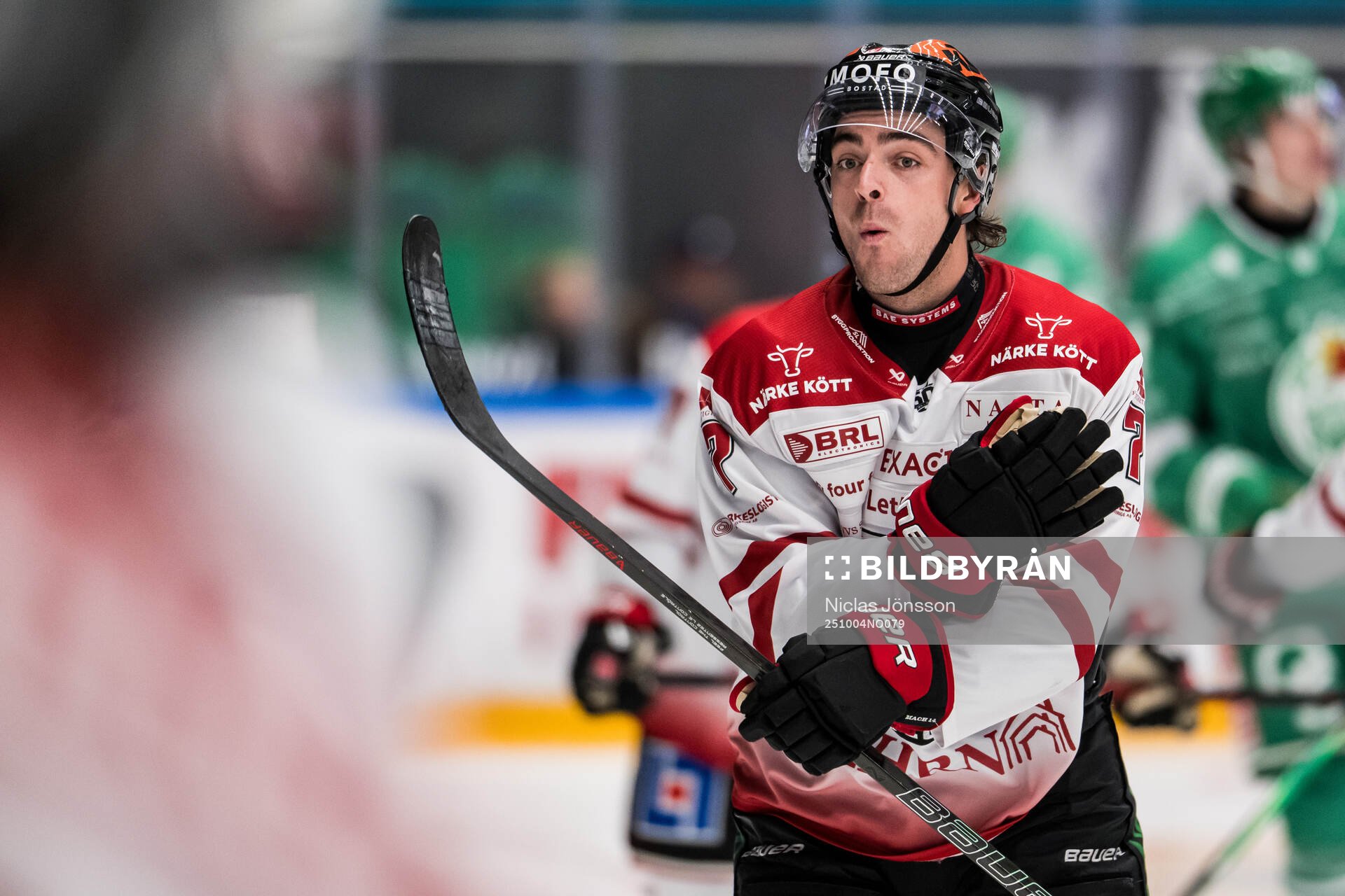 Örebros Luke Martin jublar 2-3