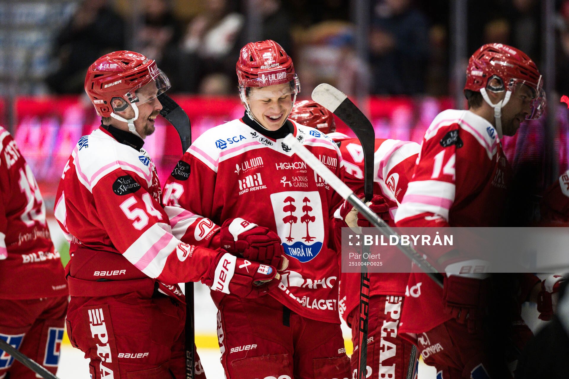 Timrås Eddie Genborg jublar