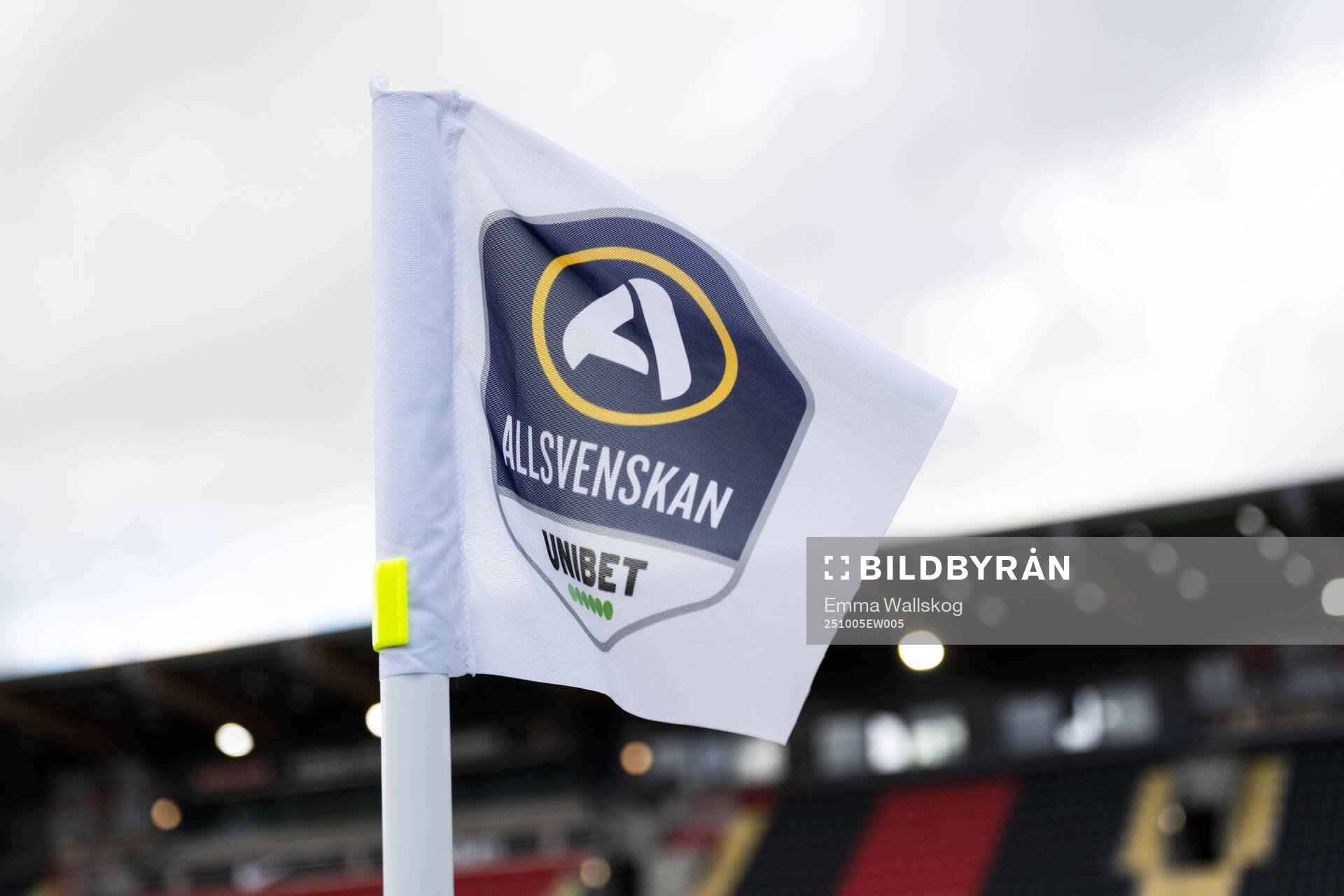 En hörnflagga på Grimsta