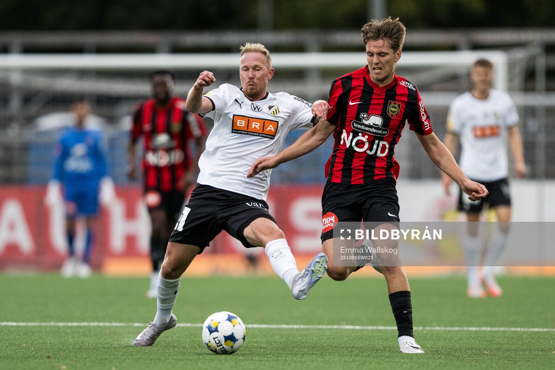 Häckens Mikkel Rygaard Jensen och Brommapojkarnas Oliver