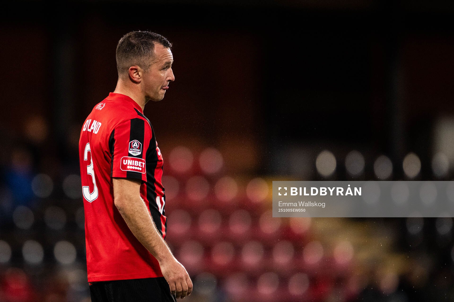 Brommapojkarnas Even Hovland deppar