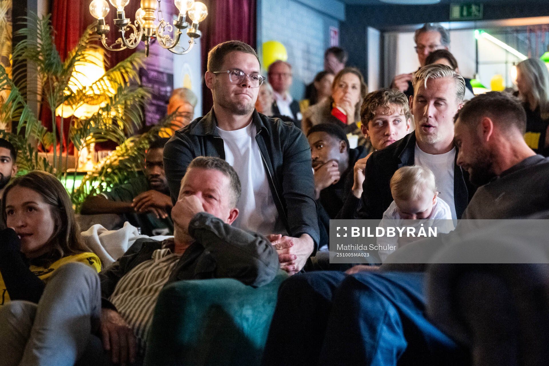 Mjällbys Jacob Bergström, tränare Anders Torstensson och