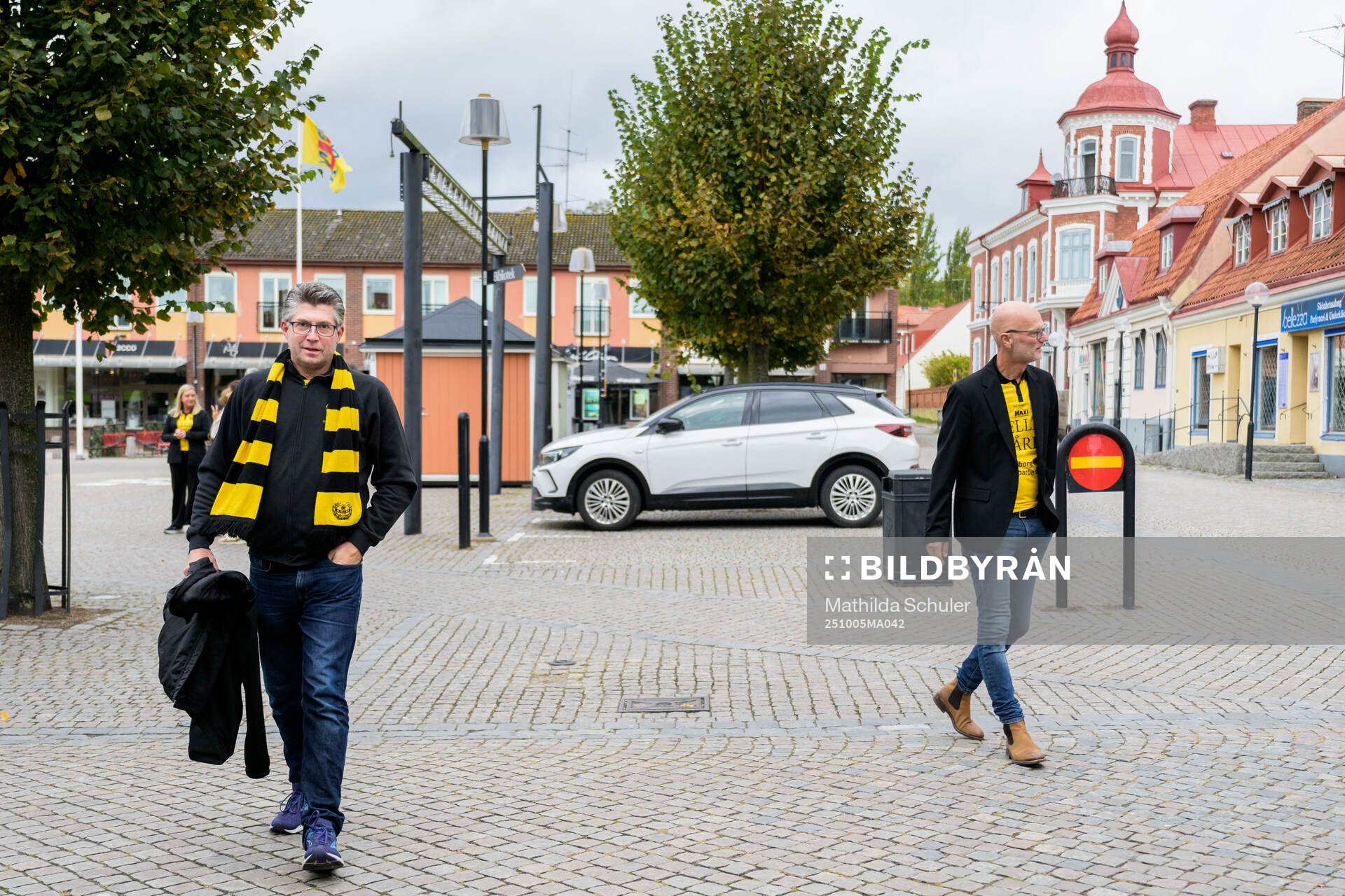 Mjällbys styrelse ledamot Johan Dalén och ordförande