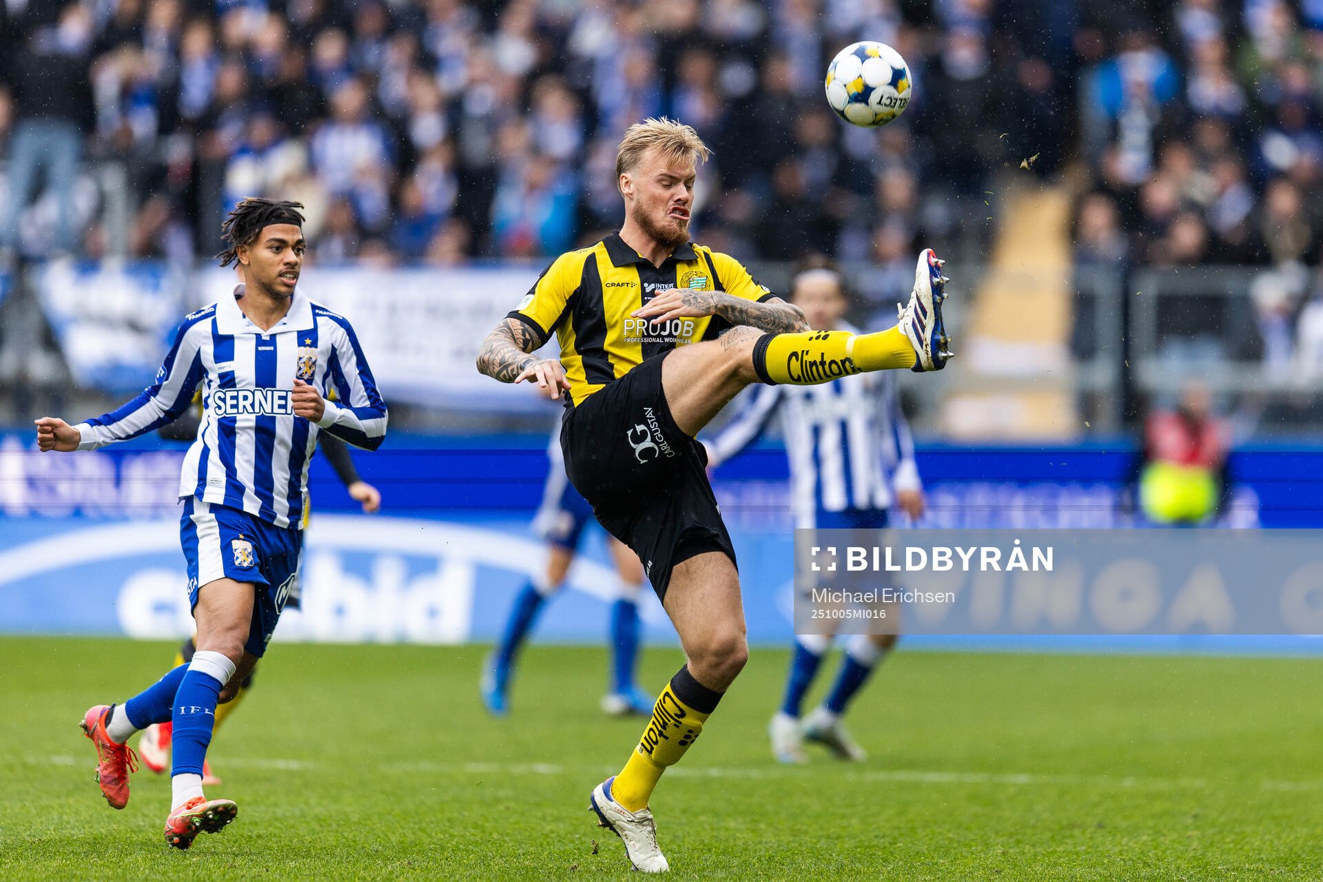 IFK Göteborgs Sebastian Clemmensen och Hammarbys Victor
