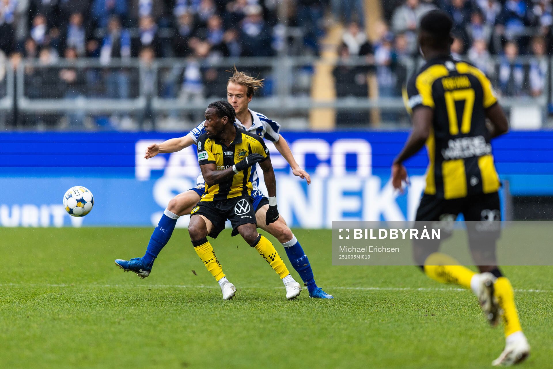 IFK Göteborgs August Erlingmark och Hammarbys Frederik