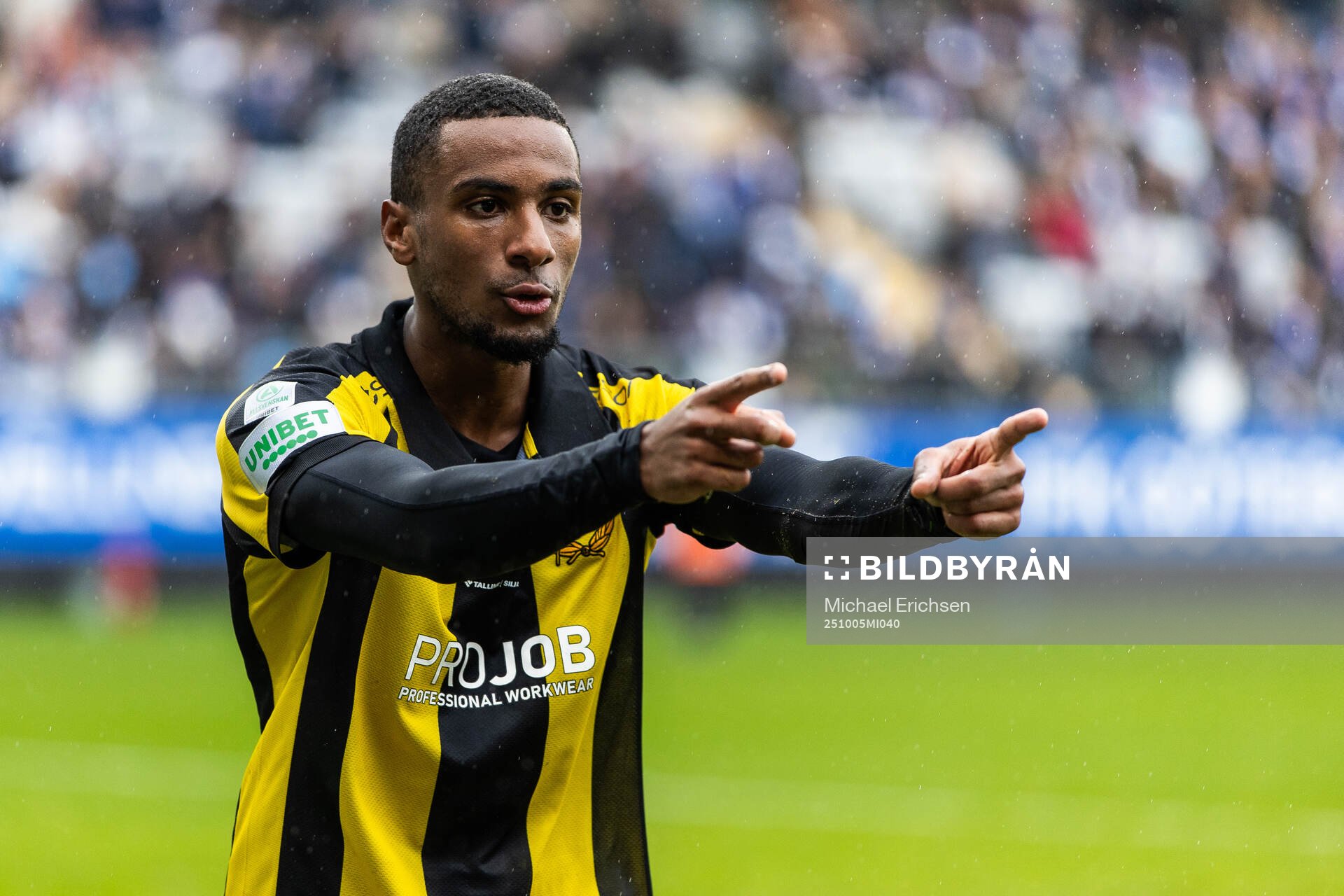 Hammarbys Paulos Abraham jublar