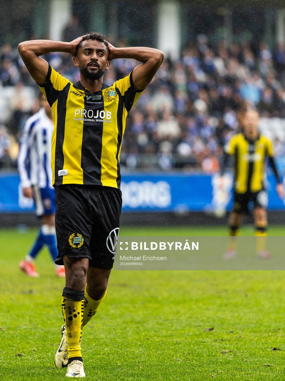 Hammarbys Tesfaldet Tekie deppar