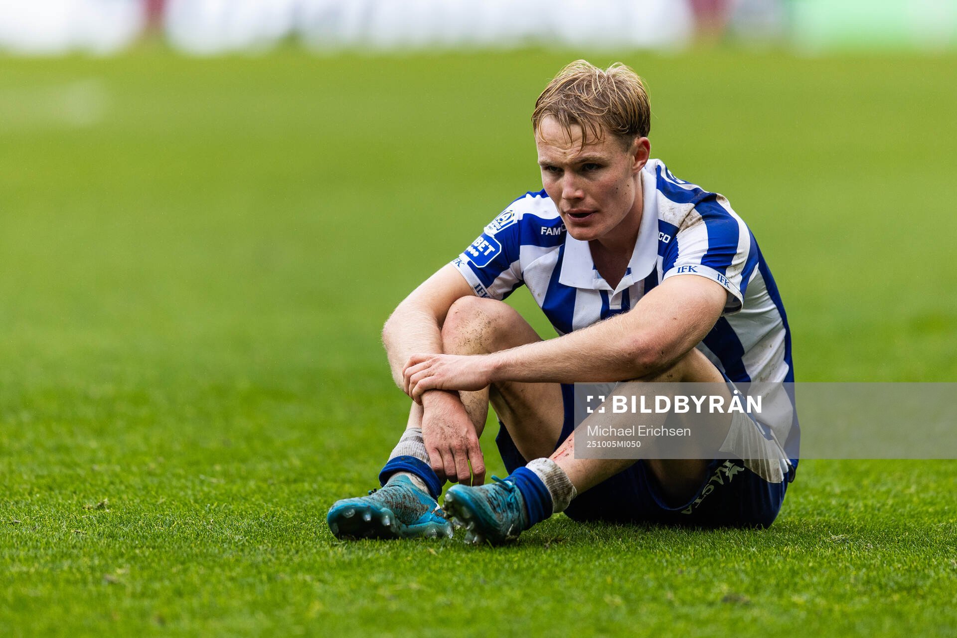 IFK Göteborgs Max Fenger deppar