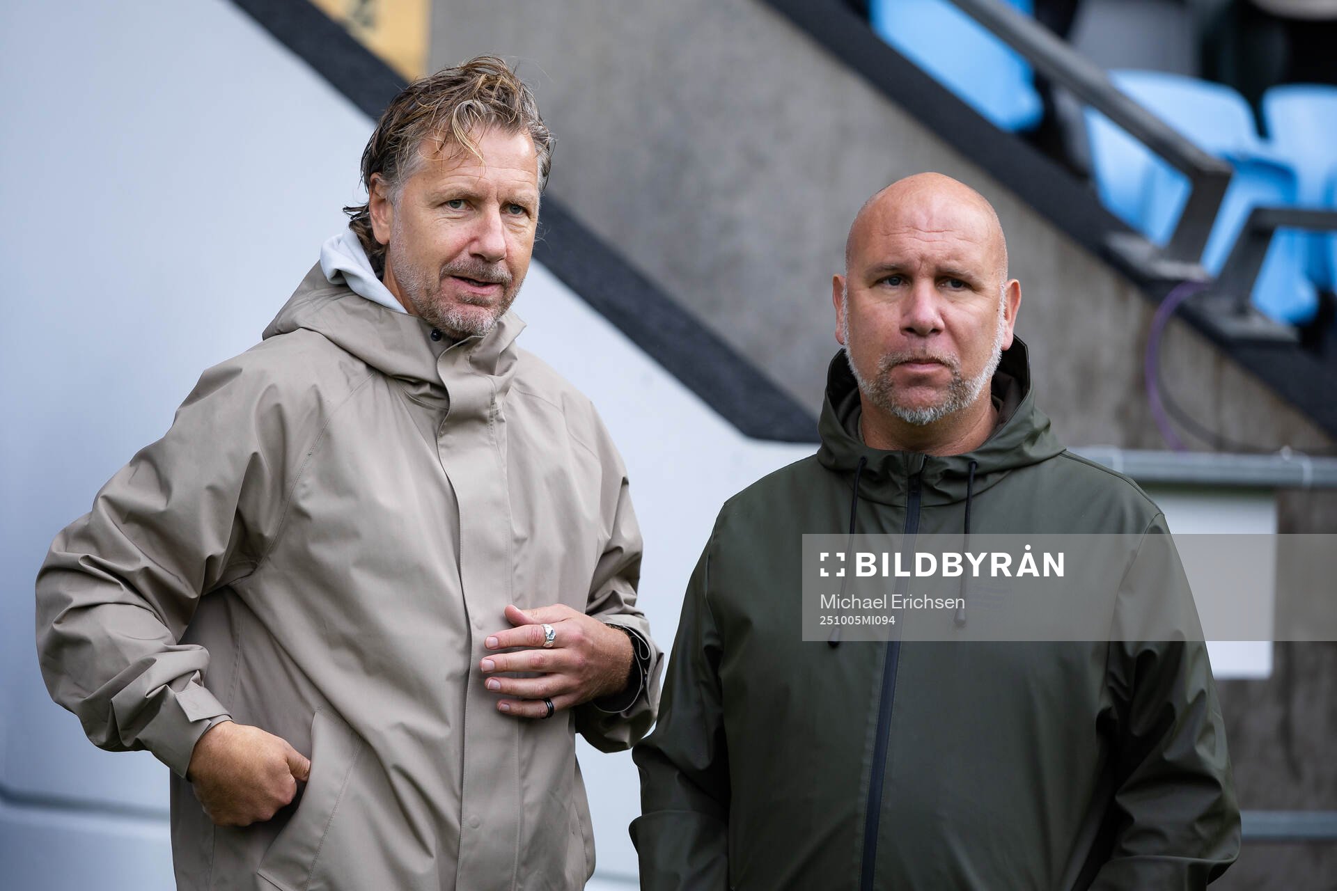 IFK Göteborgs fotbollschef Jesper Jansson och Hammarbys