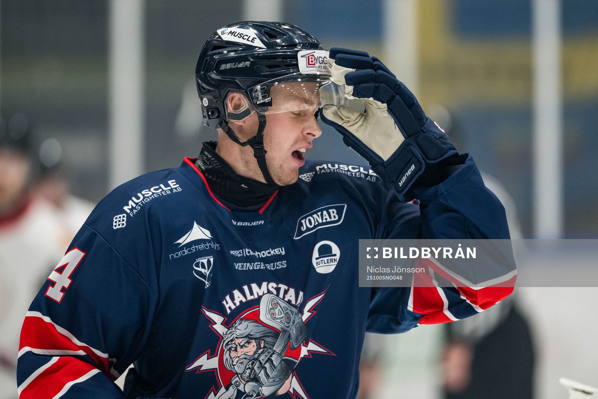 Halmstads Alexander Klarin deppar